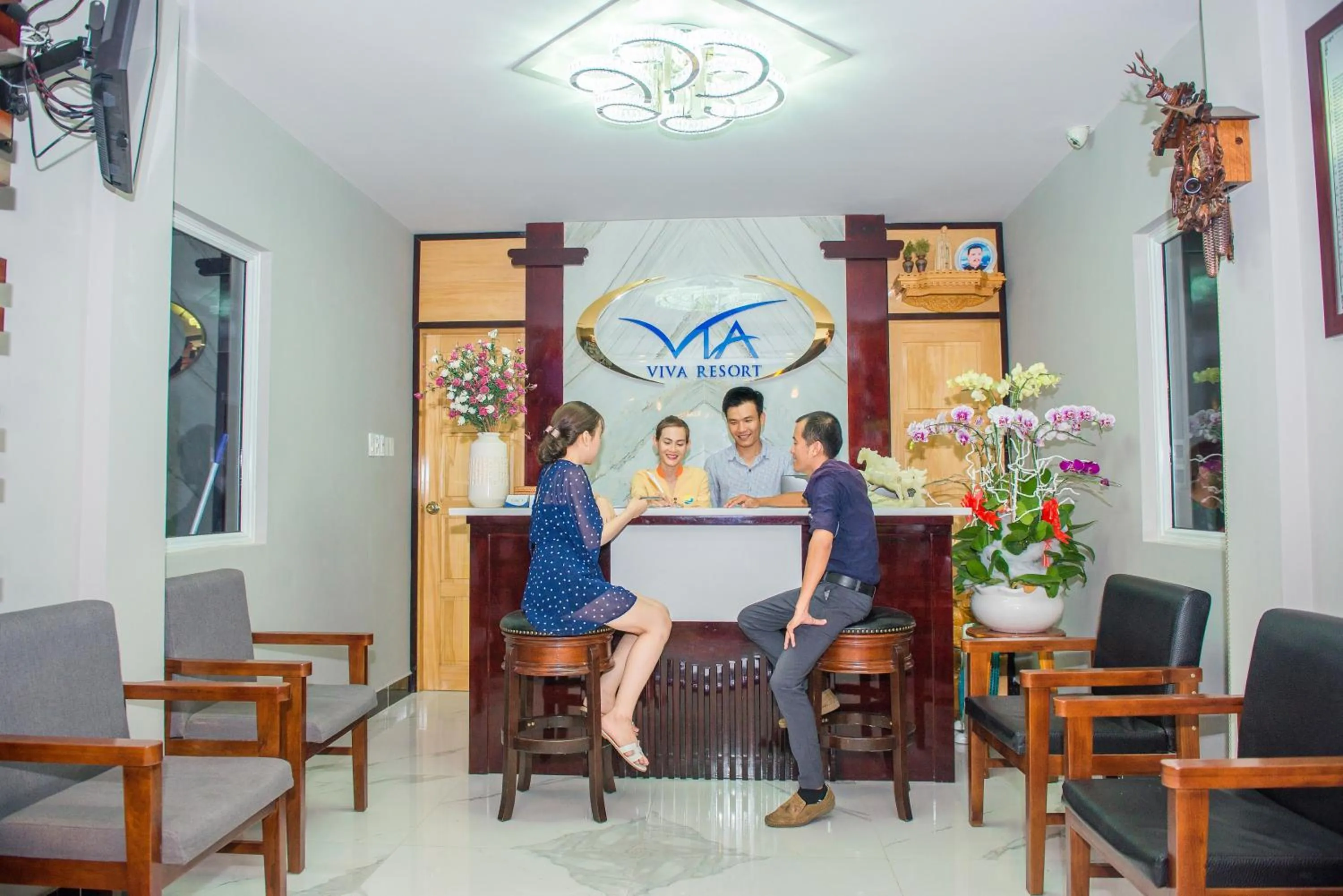 Lobby or reception in ViVa Resort Mui Ne