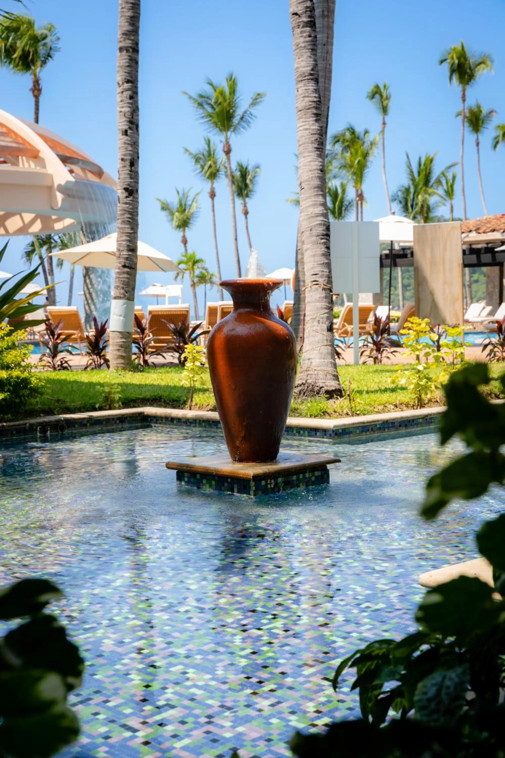 Swimming pool in Pierre Mundo Imperial Riviera Diamante Acapulco