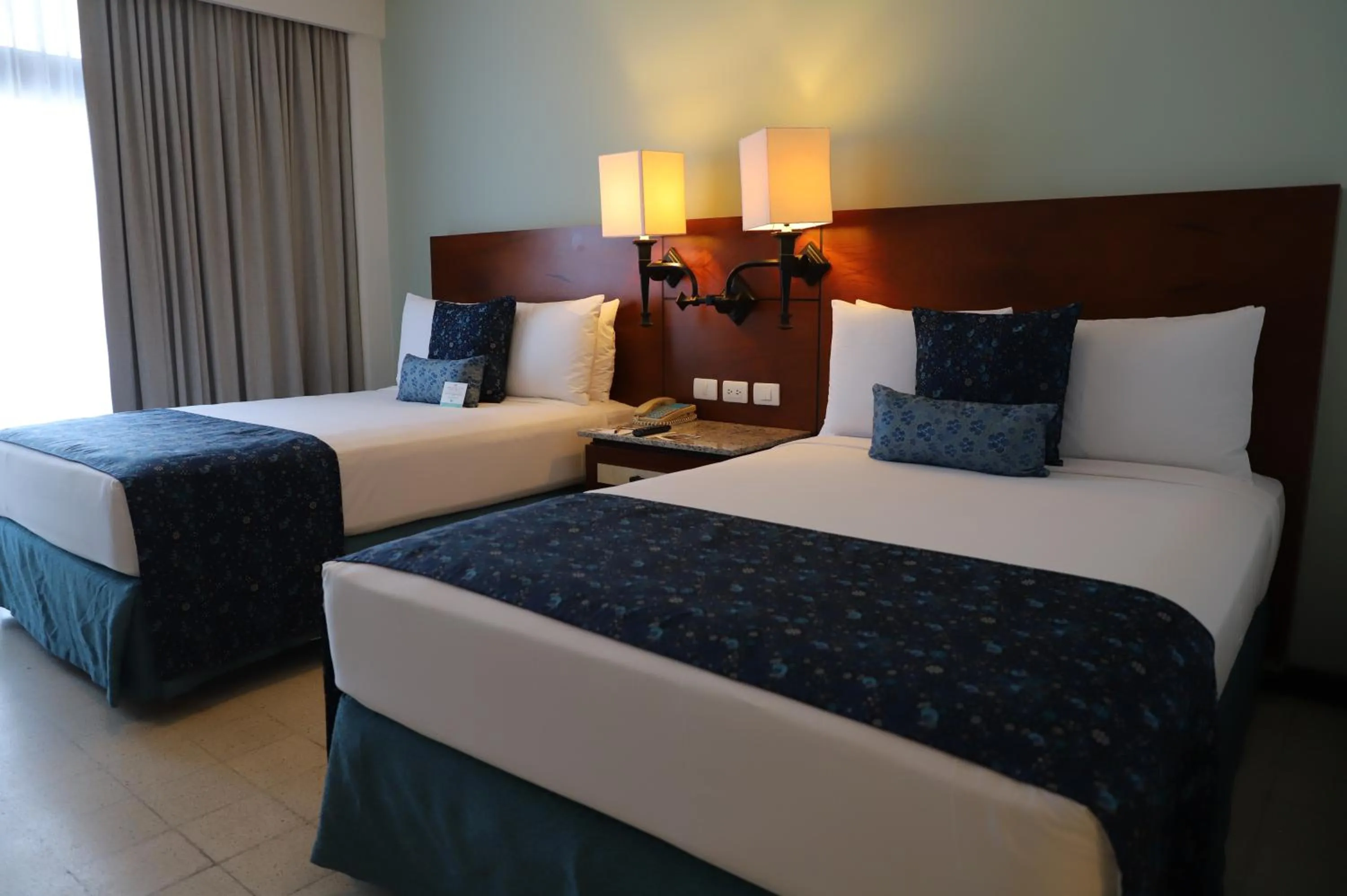 Bed in Pierre Mundo Imperial Riviera Diamante Acapulco