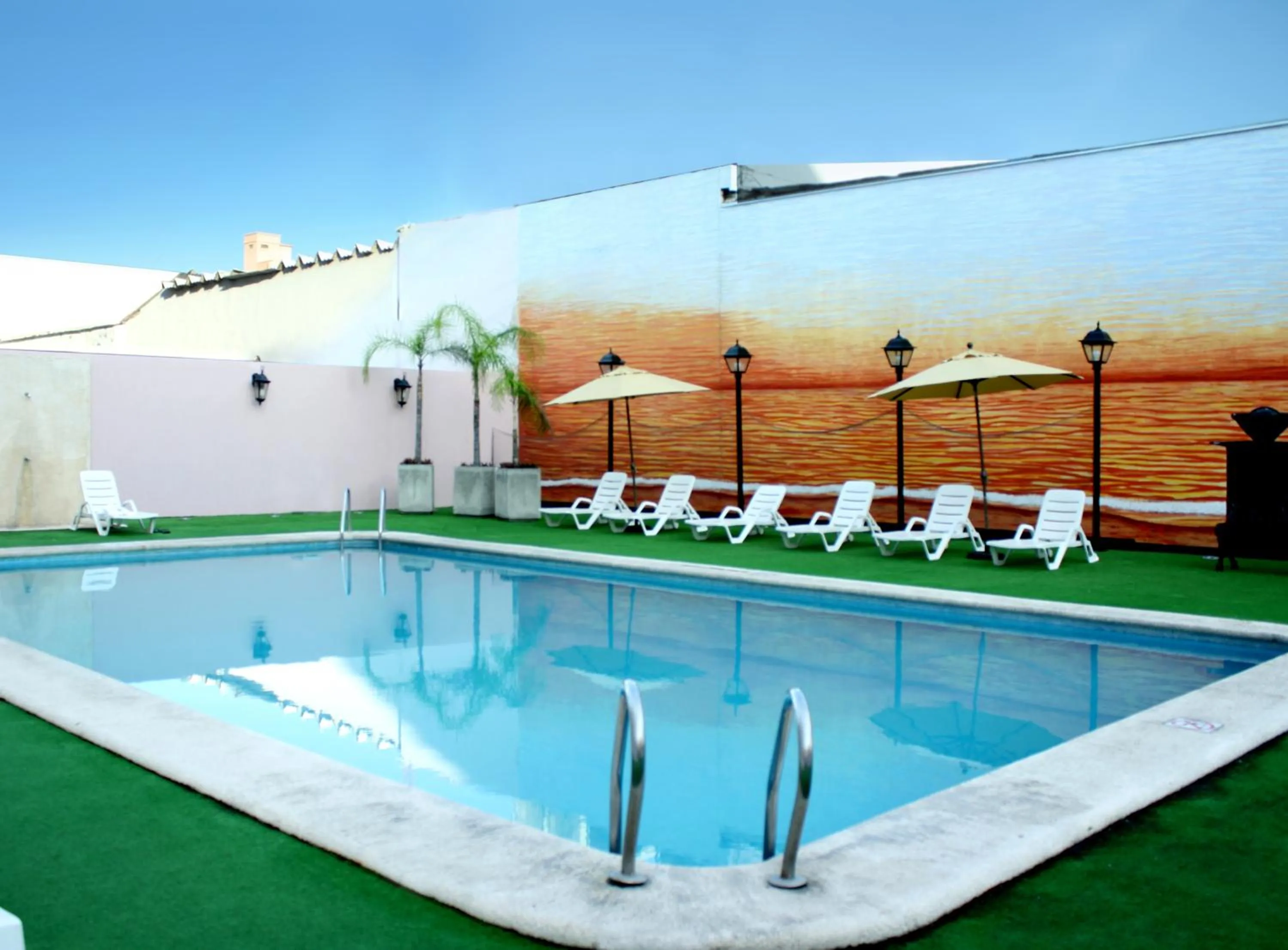 Swimming pool in Hotel Veracruz Centro Histórico