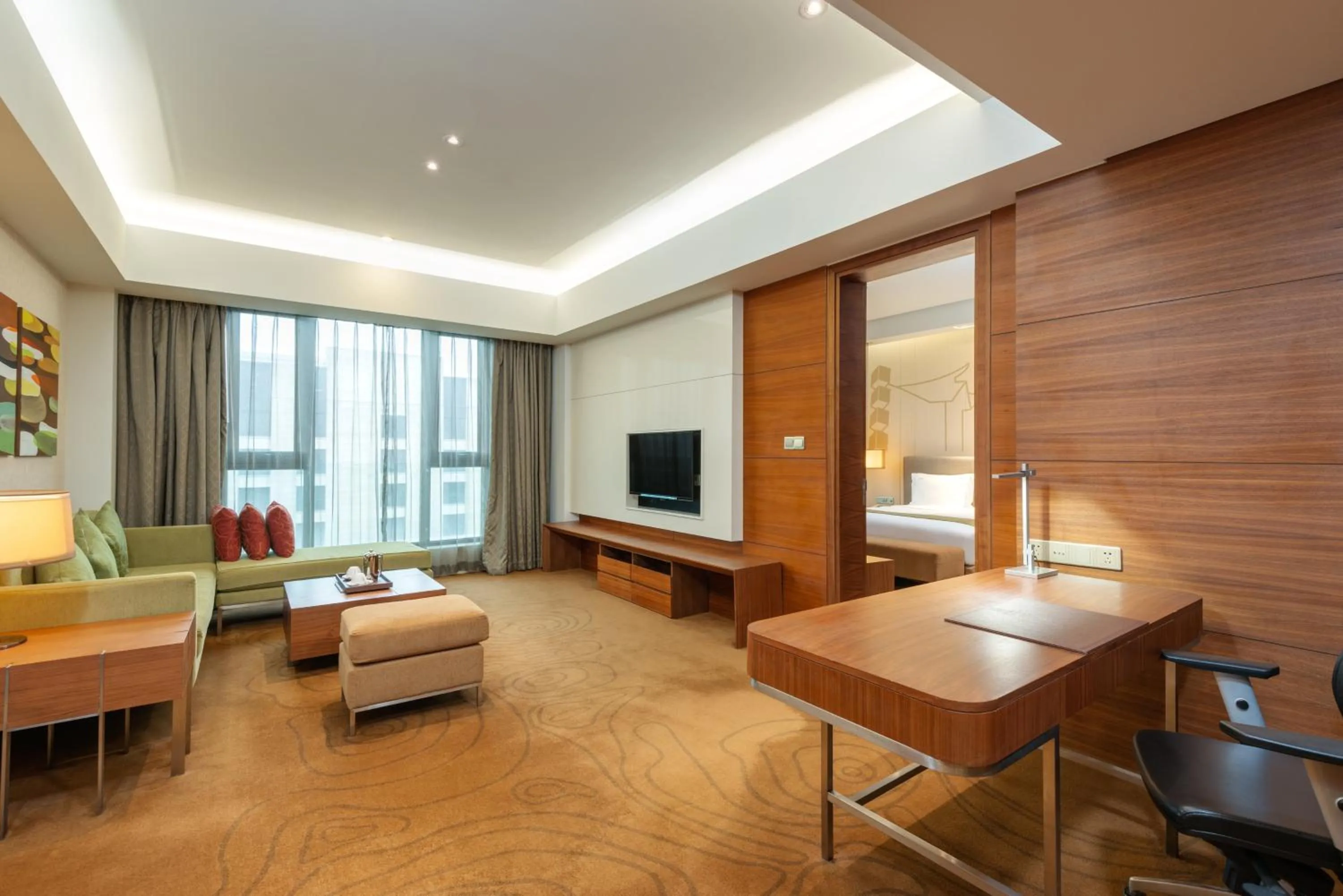 Photo of the whole room in Holiday Inn Shanghai Hongqiao by IHG - near by Hongqiao Airport & NECC