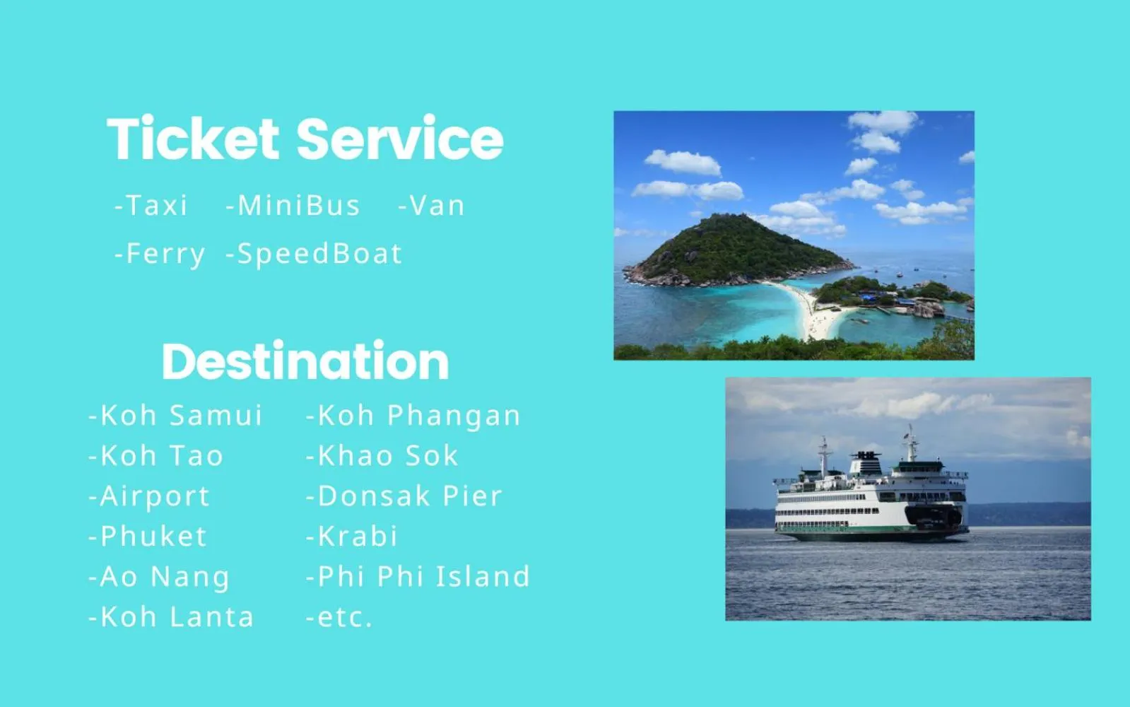 shuttle in SUhotel Suratthani