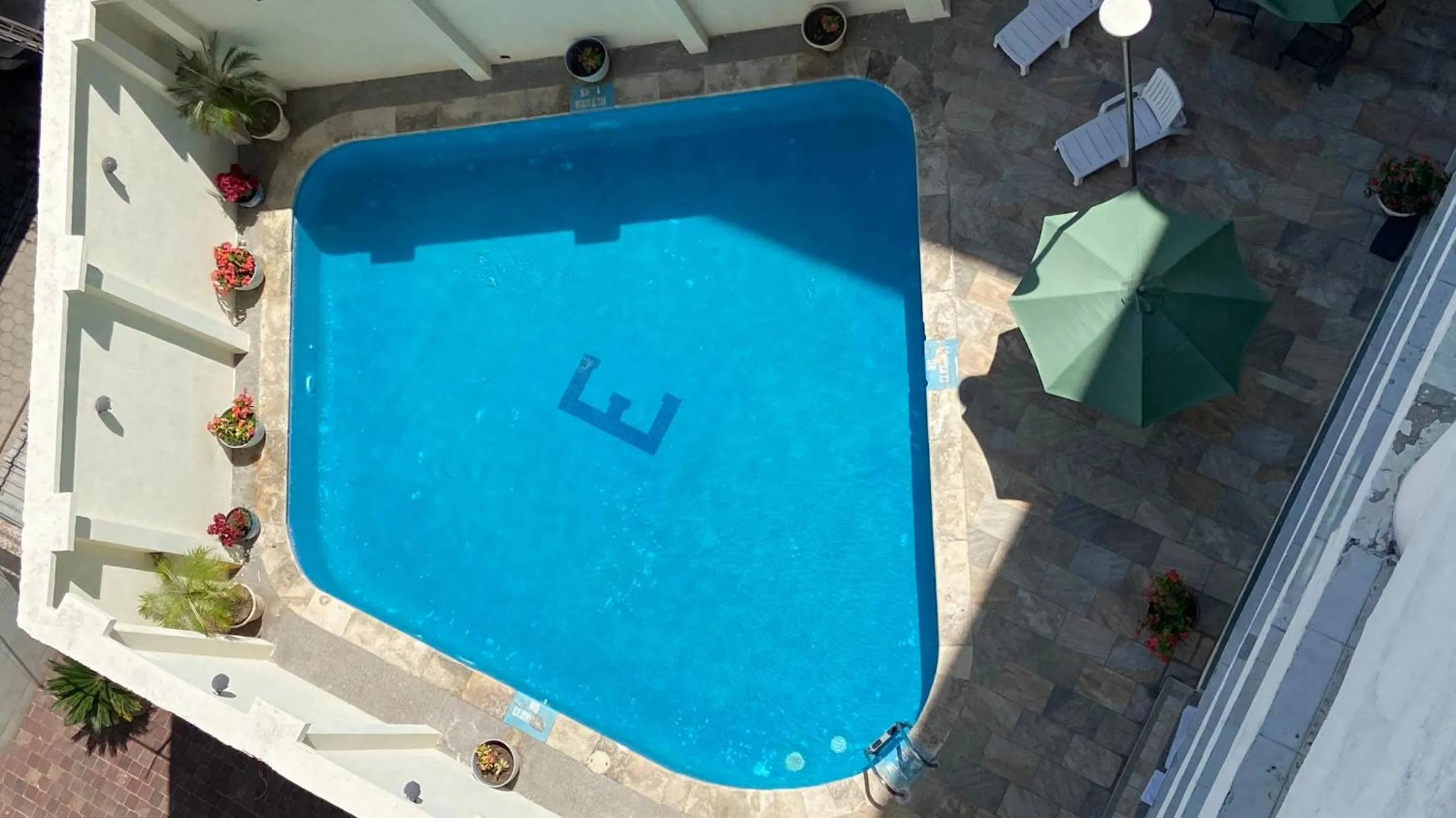 Patio in Hotel Enterprise Inn Poliforum