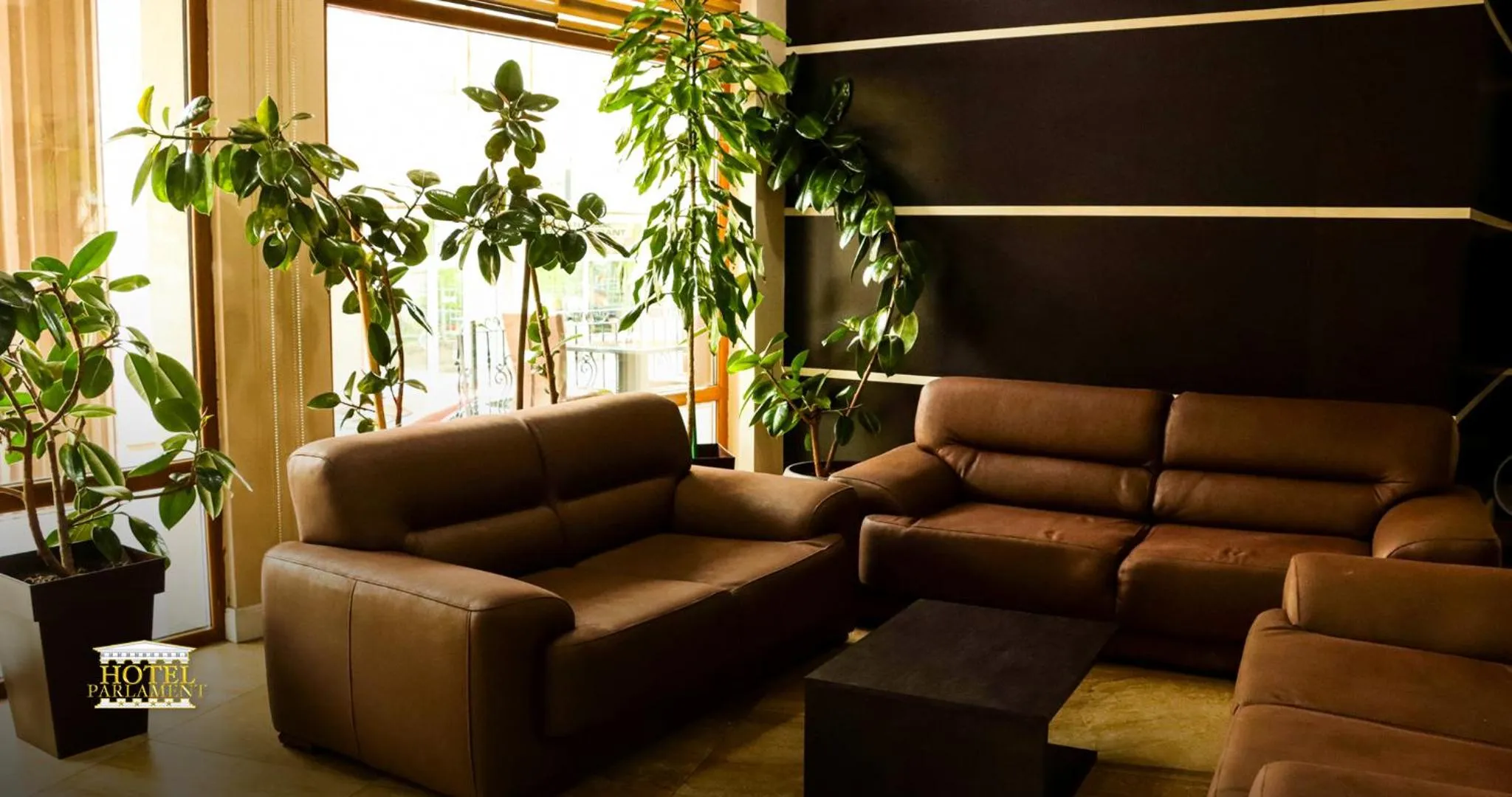 Living room in Hotel Parlament