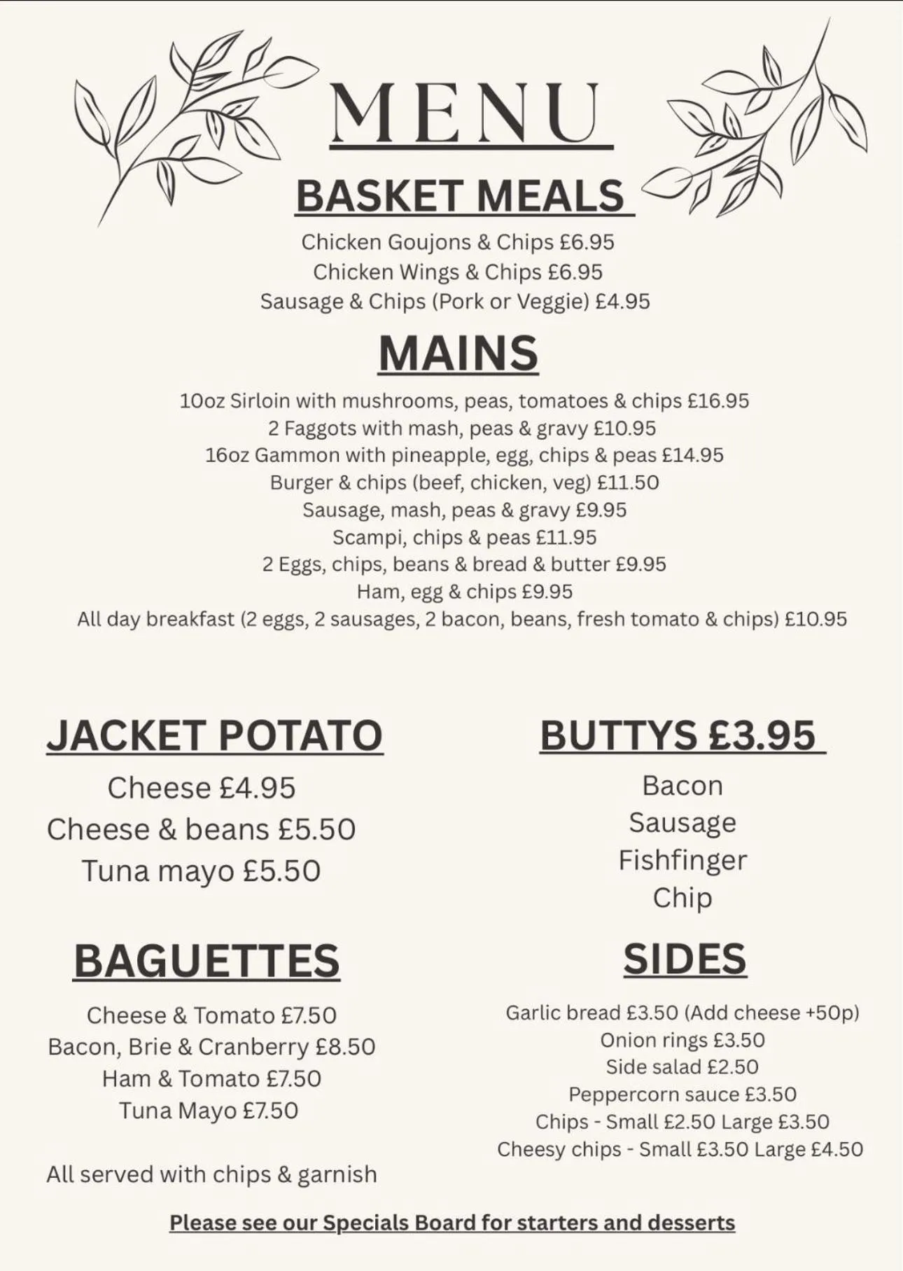 Food and drinks in ROYAL OAK