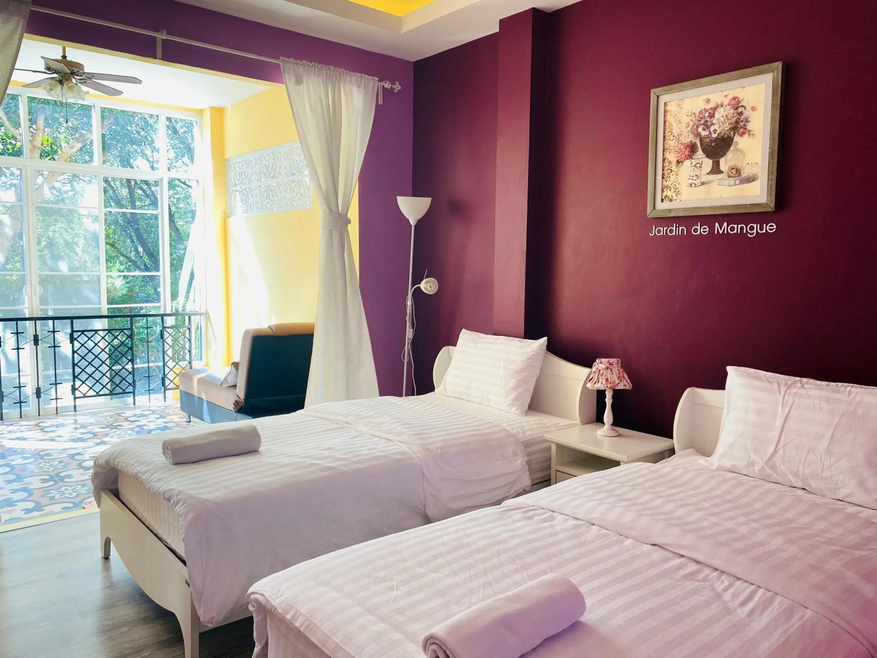 Bed in Jardin De Mangue Pakchong