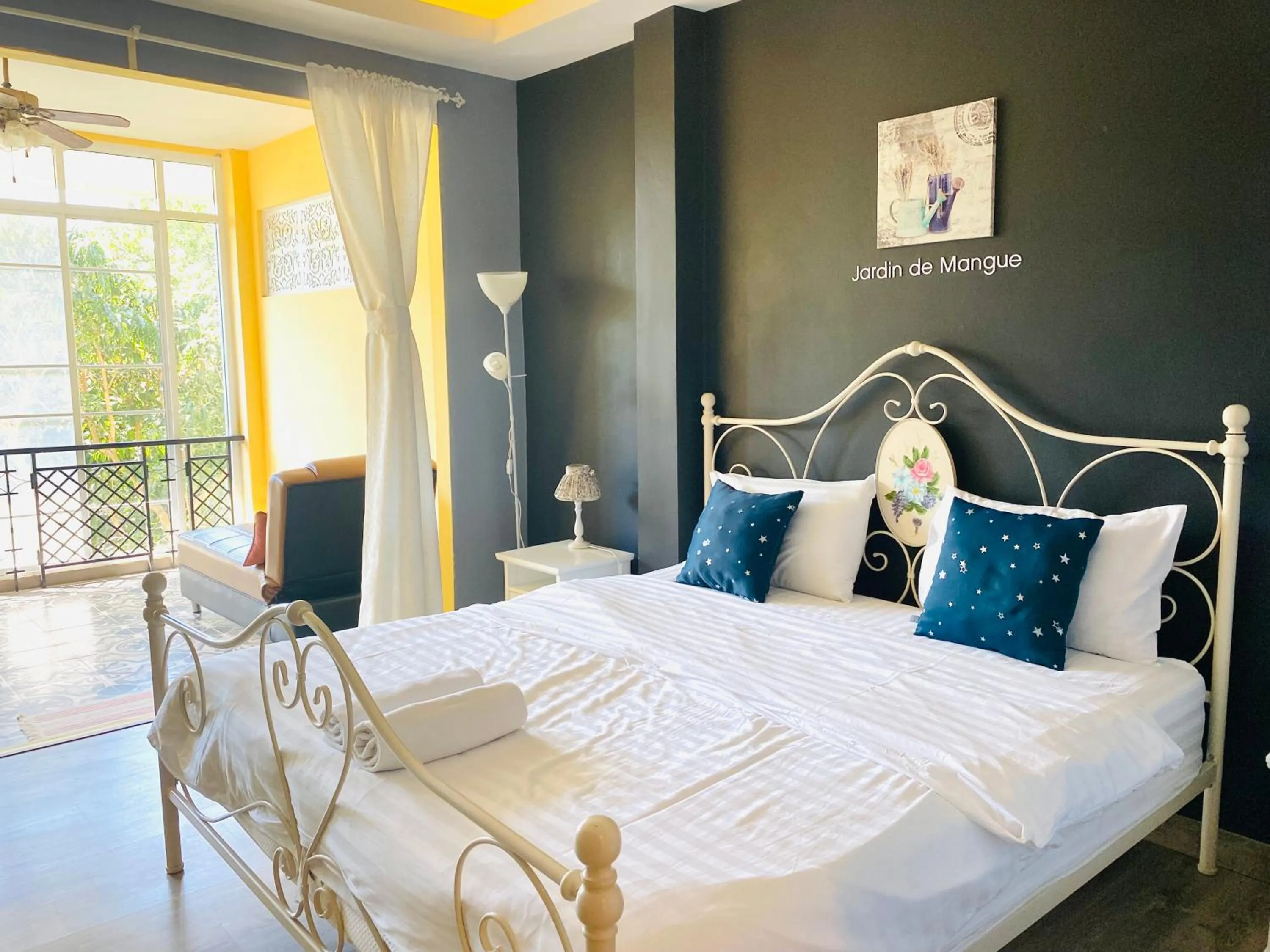 Bed in Jardin De Mangue Pakchong