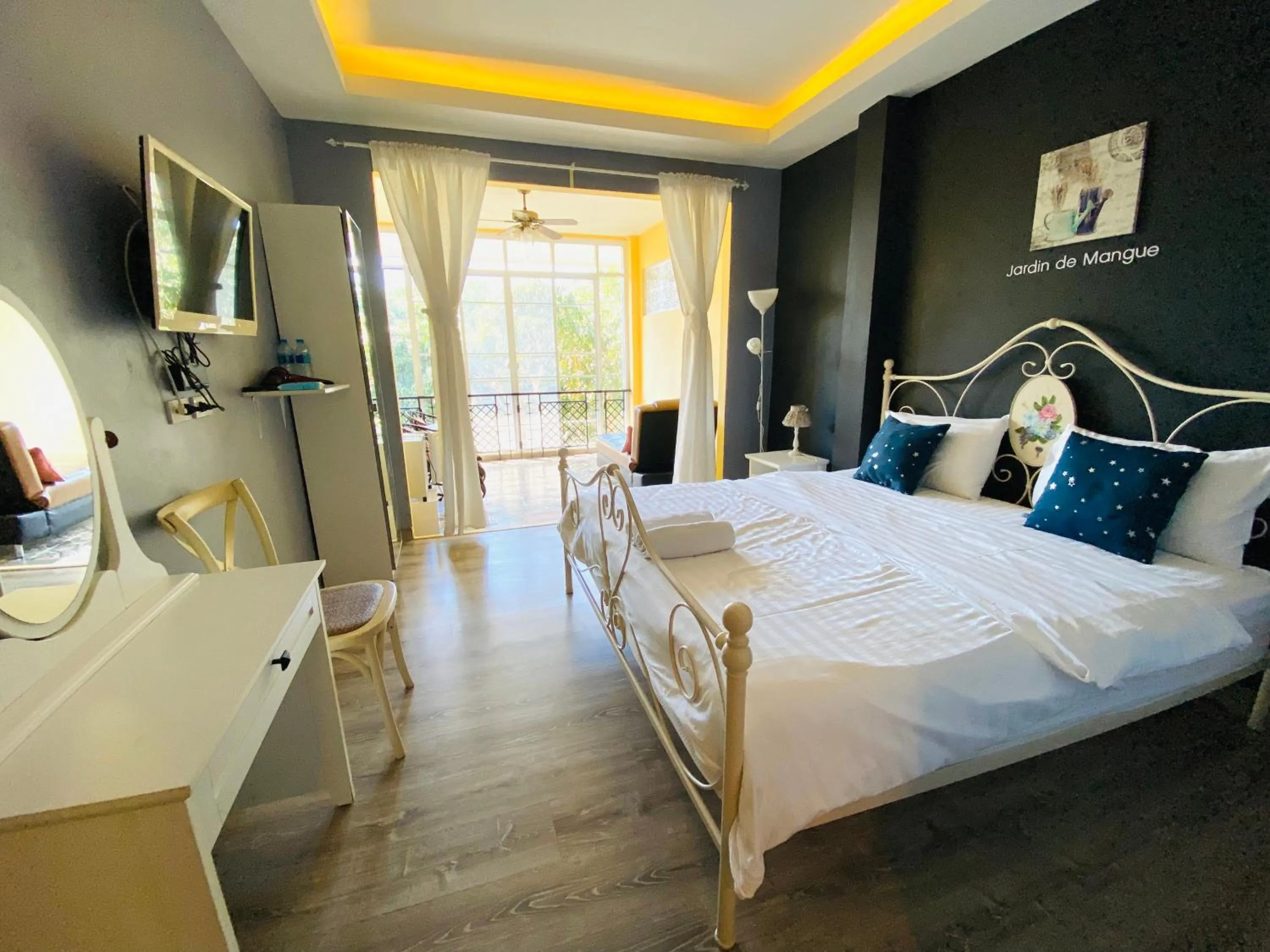 Bed in Jardin De Mangue Pakchong