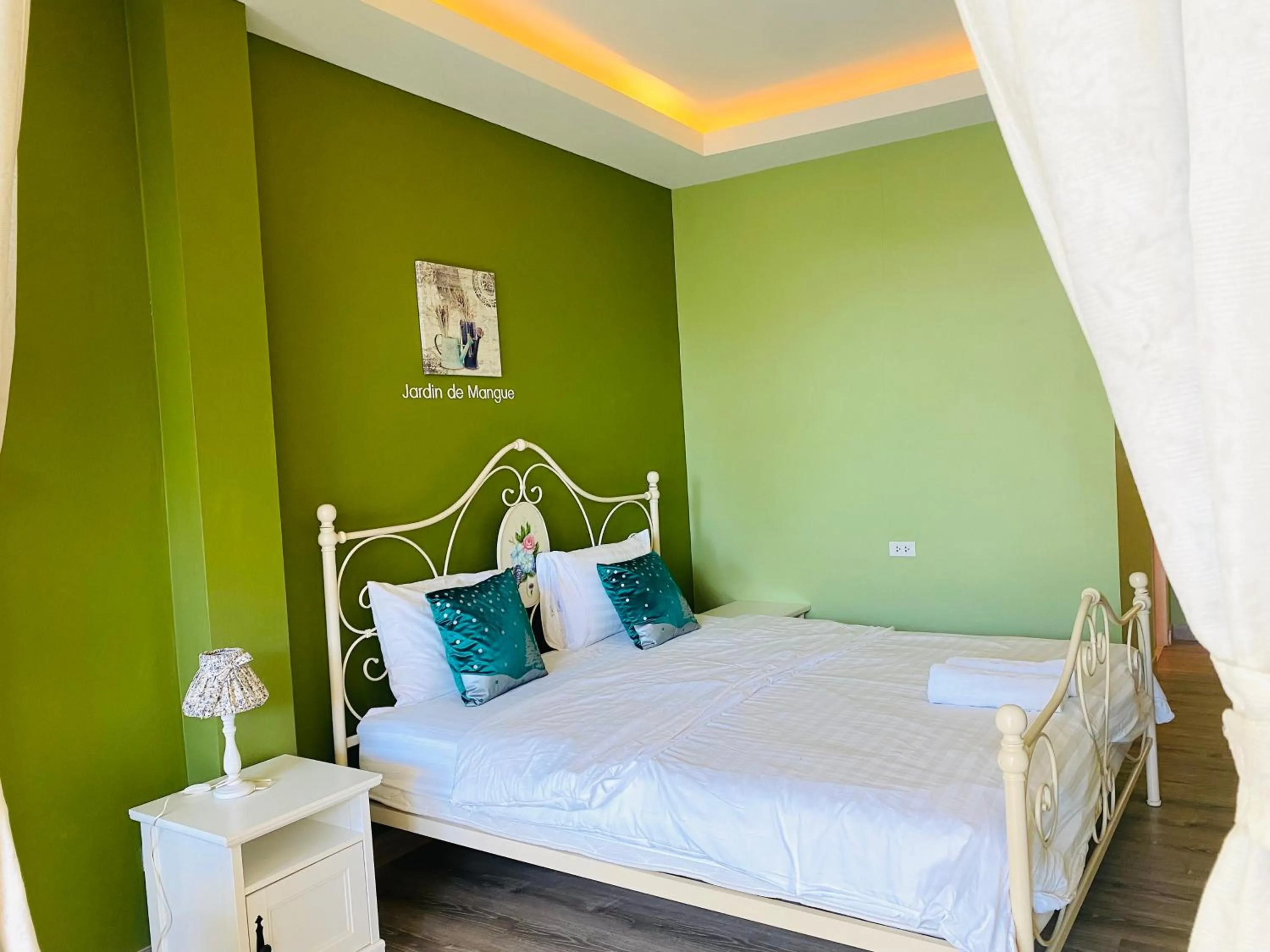 Bed in Jardin De Mangue Pakchong