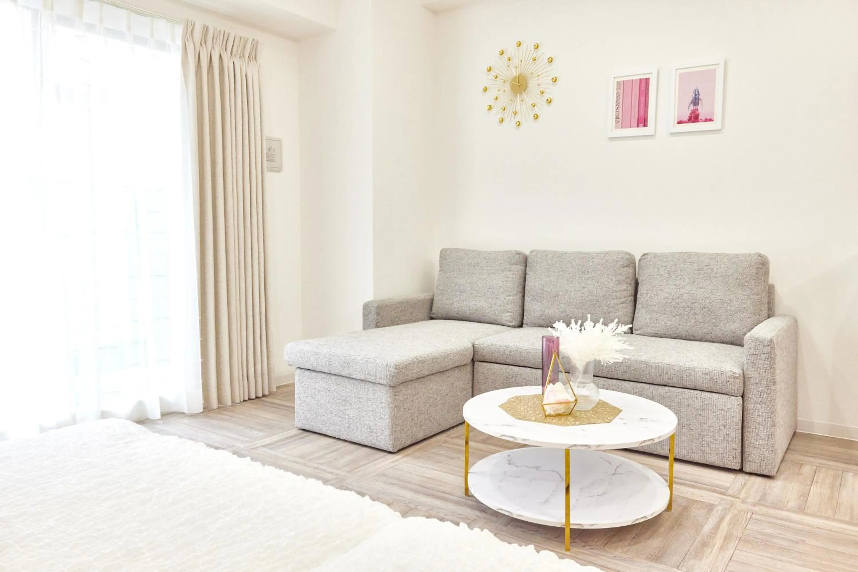 Seating area in A.A.O BLDG. NAMBA