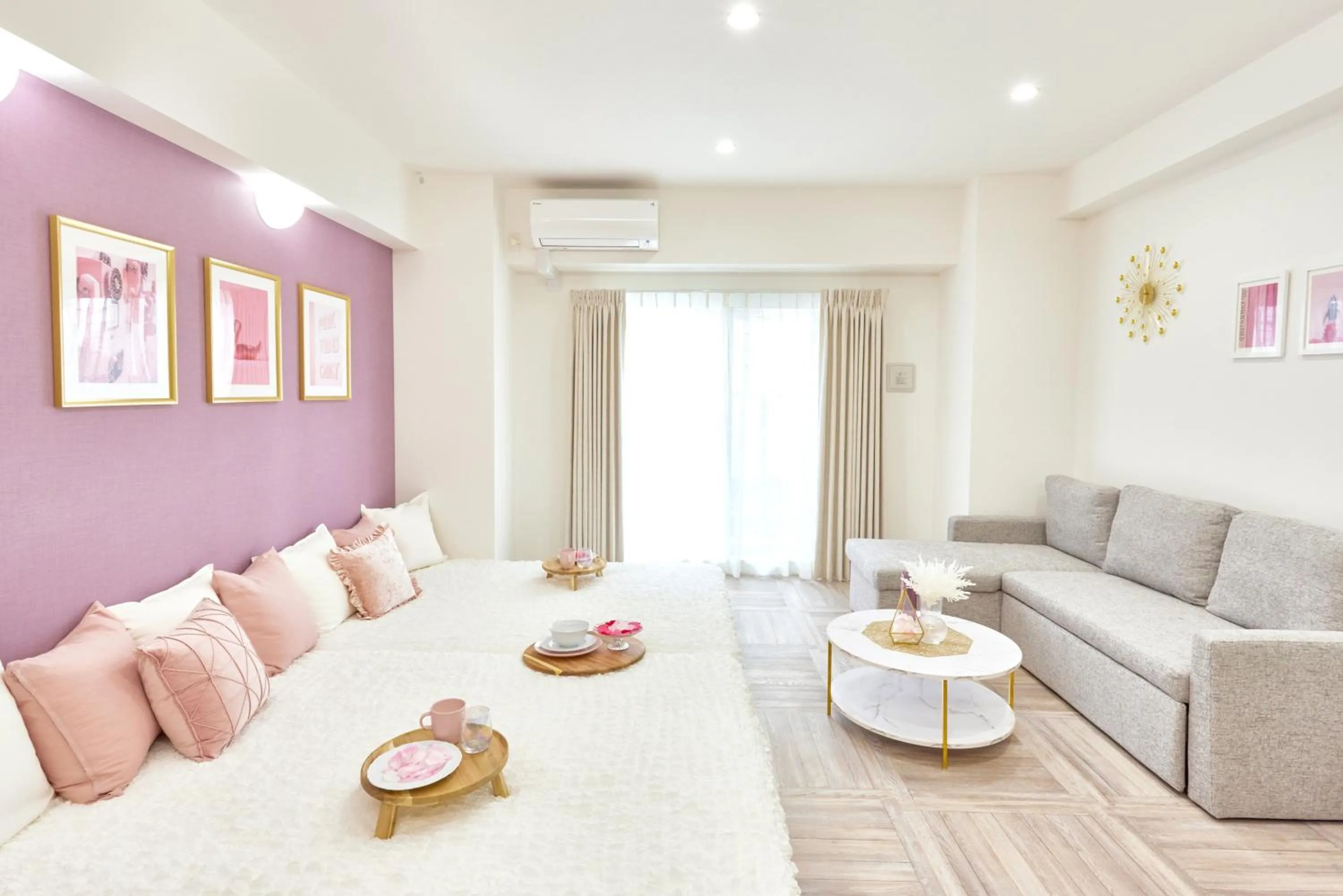 Living room in A.A.O BLDG. NAMBA