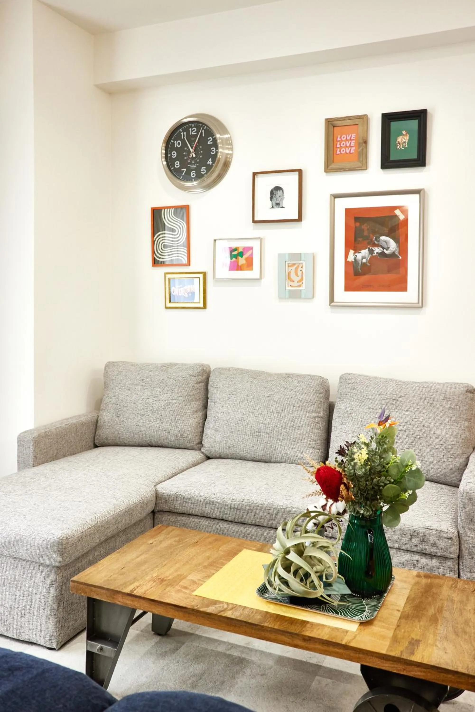 Living room in A.A.O BLDG. NAMBA