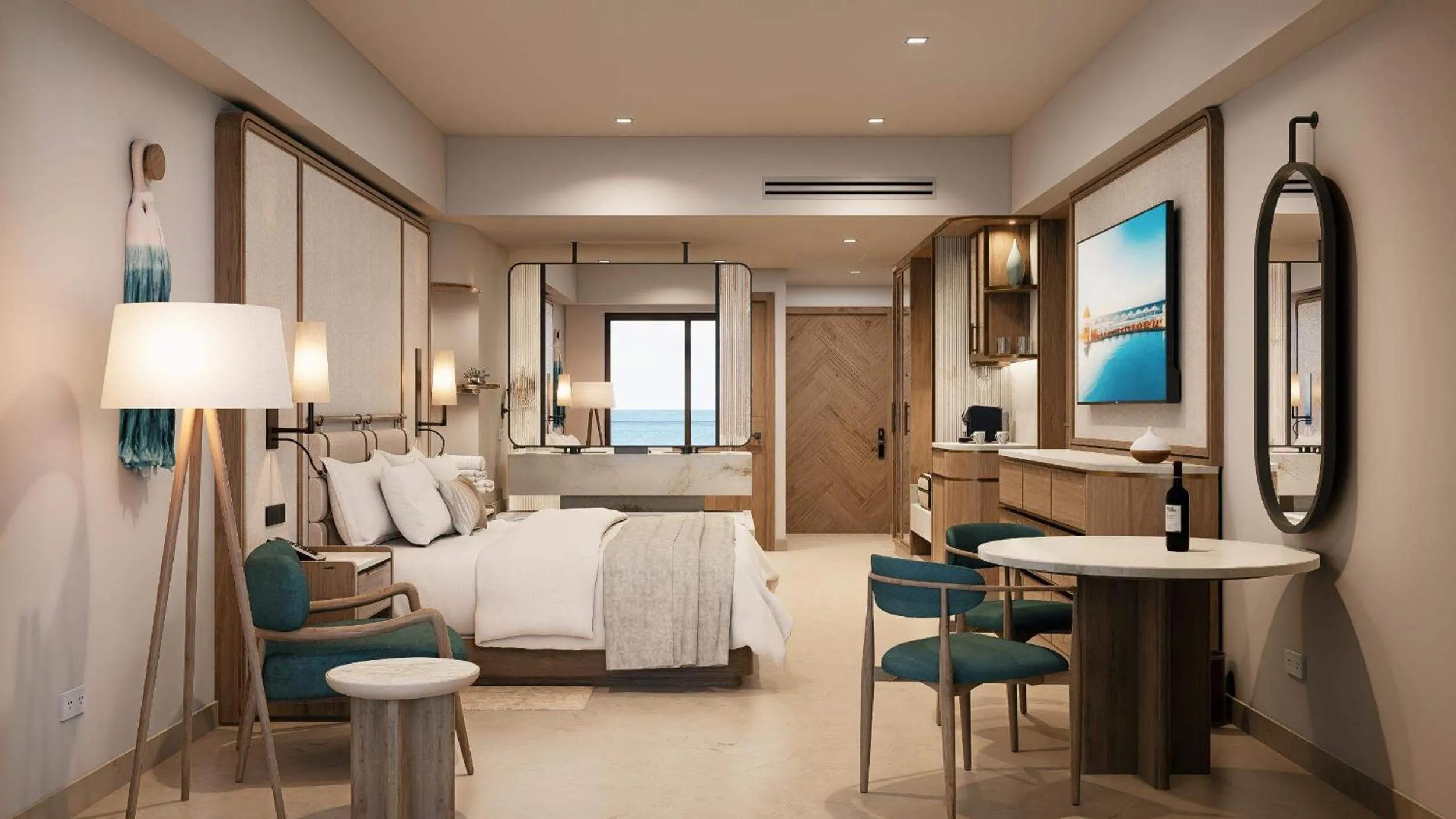 Bed in Beach Palace Family Resort & Spa - All Inclusive