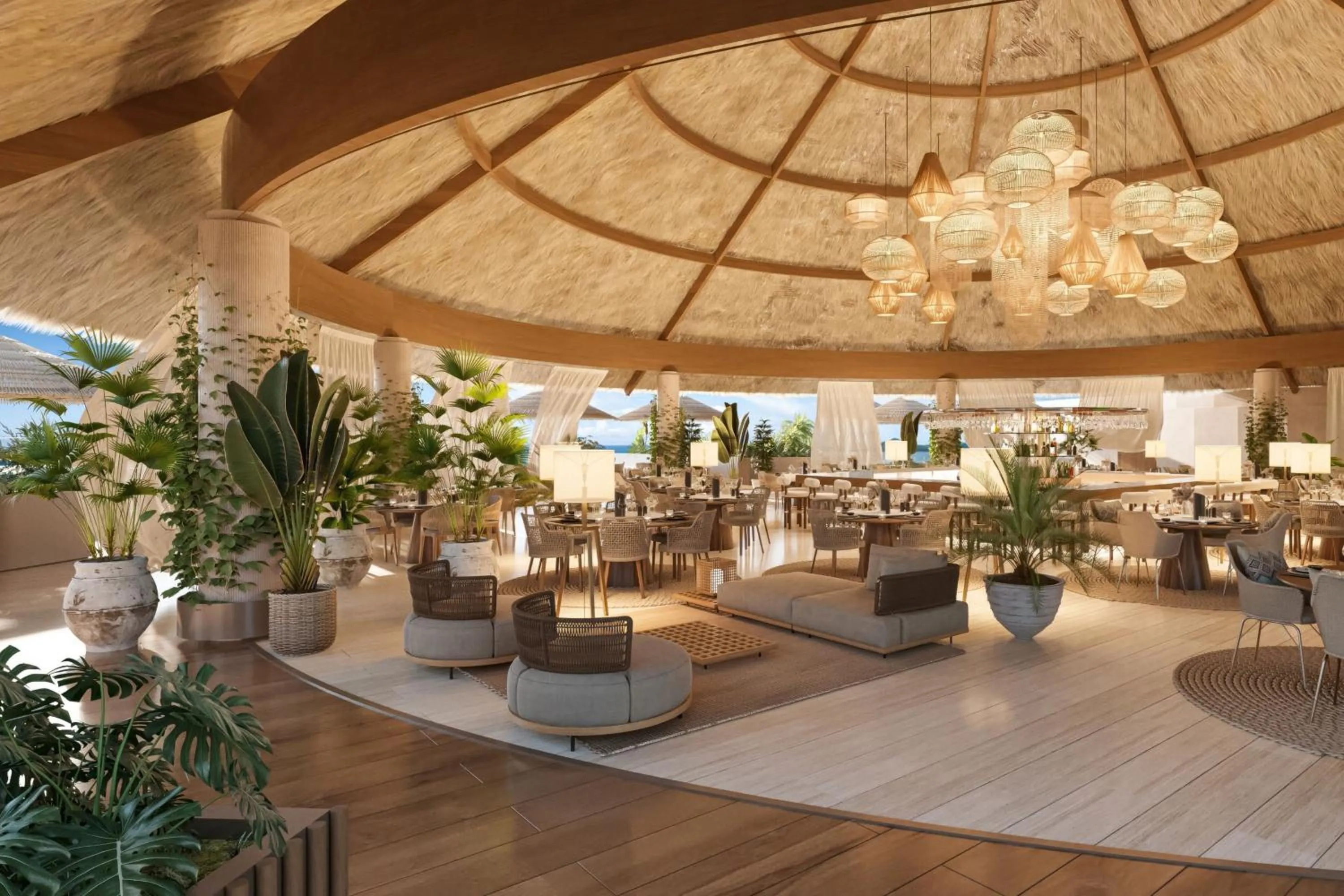 Restaurant/places to eat in Isla Mujeres Palace Resort - Couples Only - All Inclusive