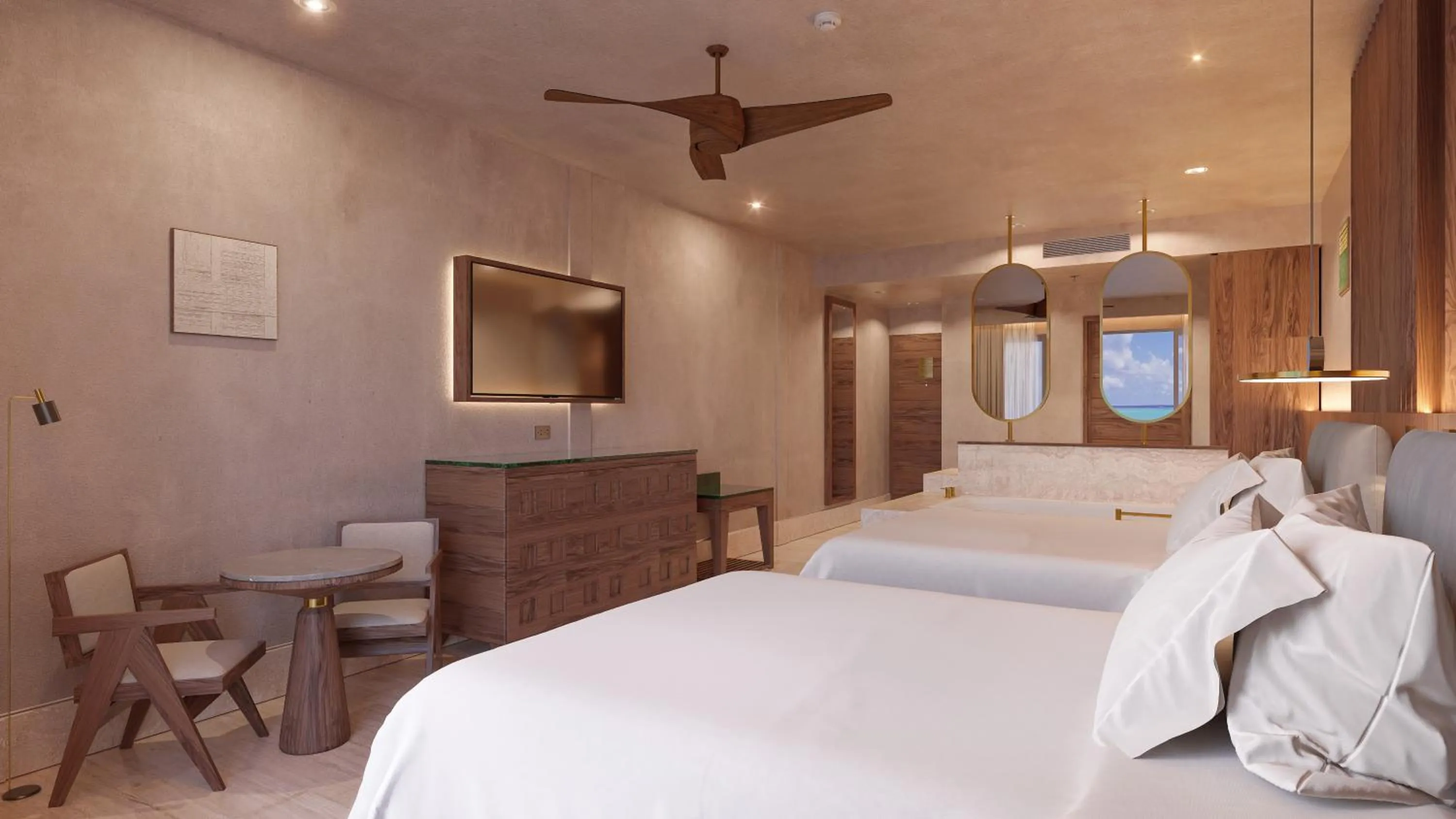 Bed in Isla Mujeres Palace Resort - Couples Only - All Inclusive