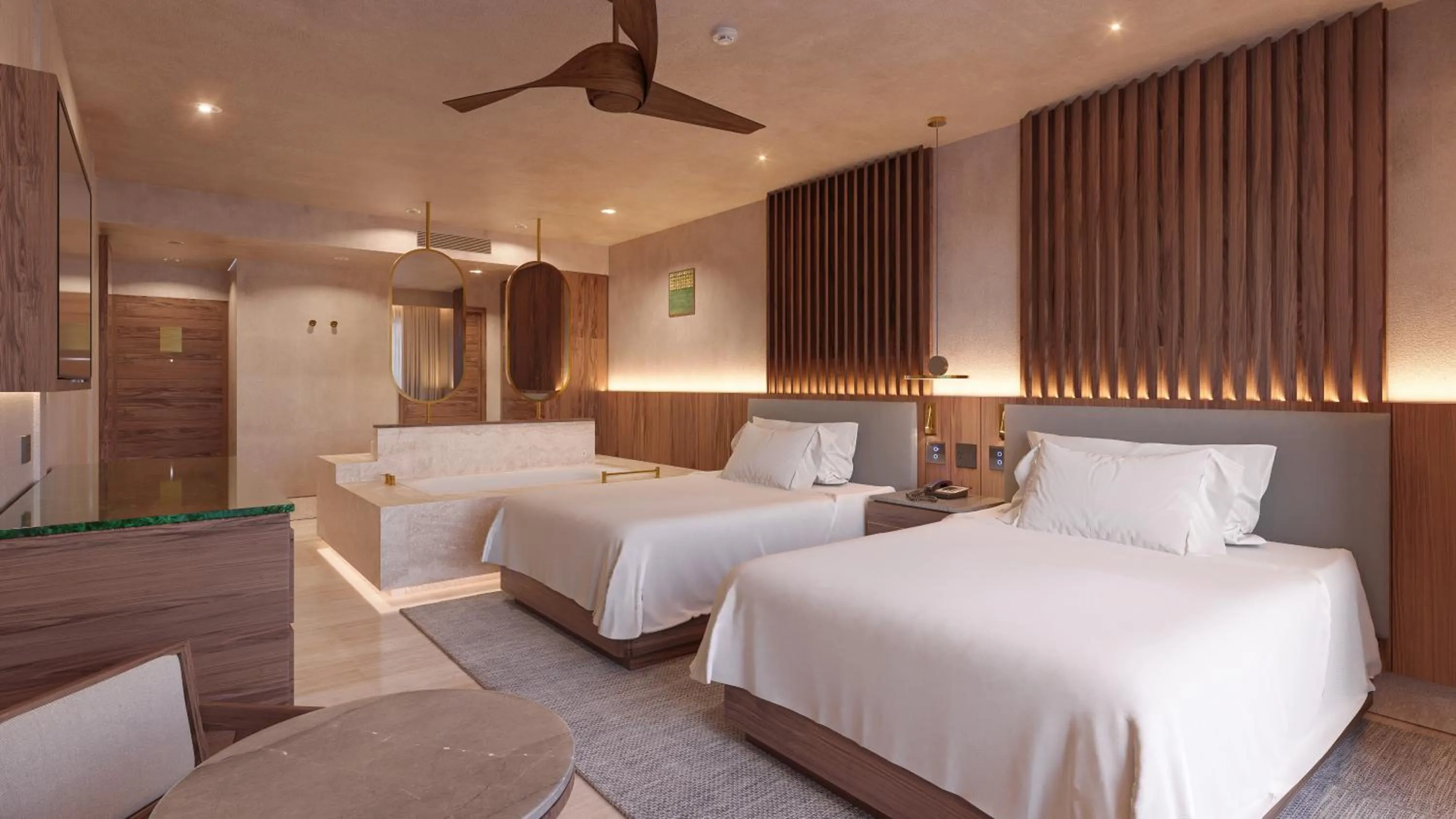 Bed in Isla Mujeres Palace Resort - Couples Only - All Inclusive