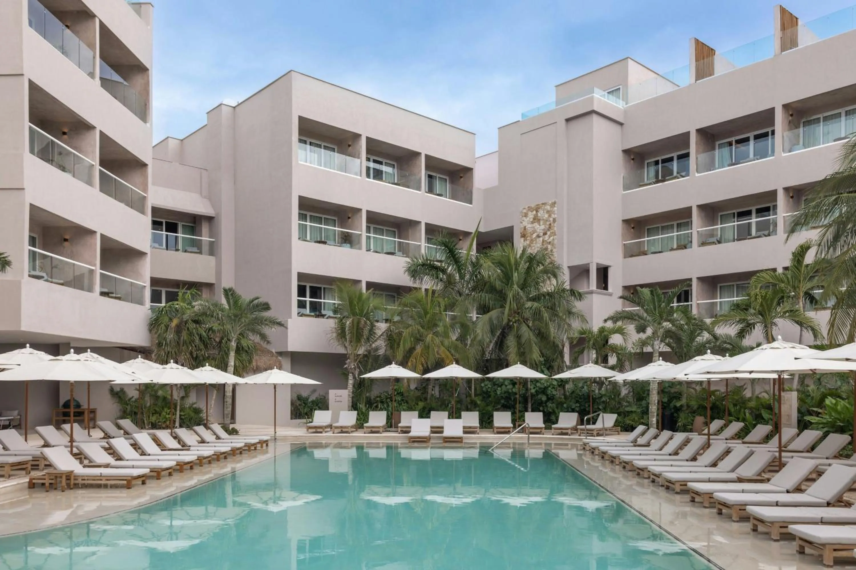 Swimming pool in Almare, a Luxury Collection Resort, Isla Mujeres Cancun, Adult All-Inclusive