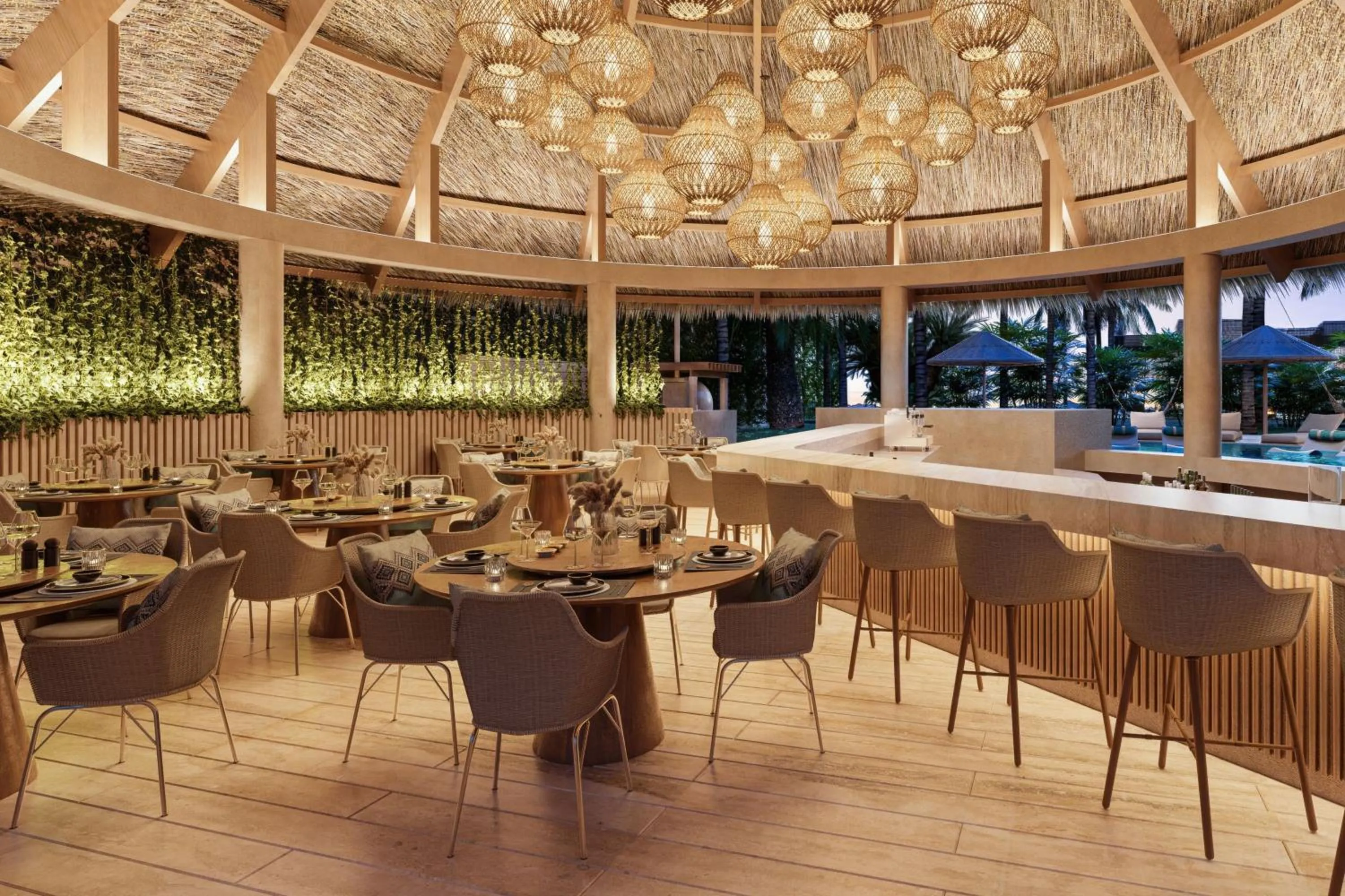 Swimming pool, Restaurant/Places to Eat in Isla Mujeres Palace Resort - Couples Only - All Inclusive