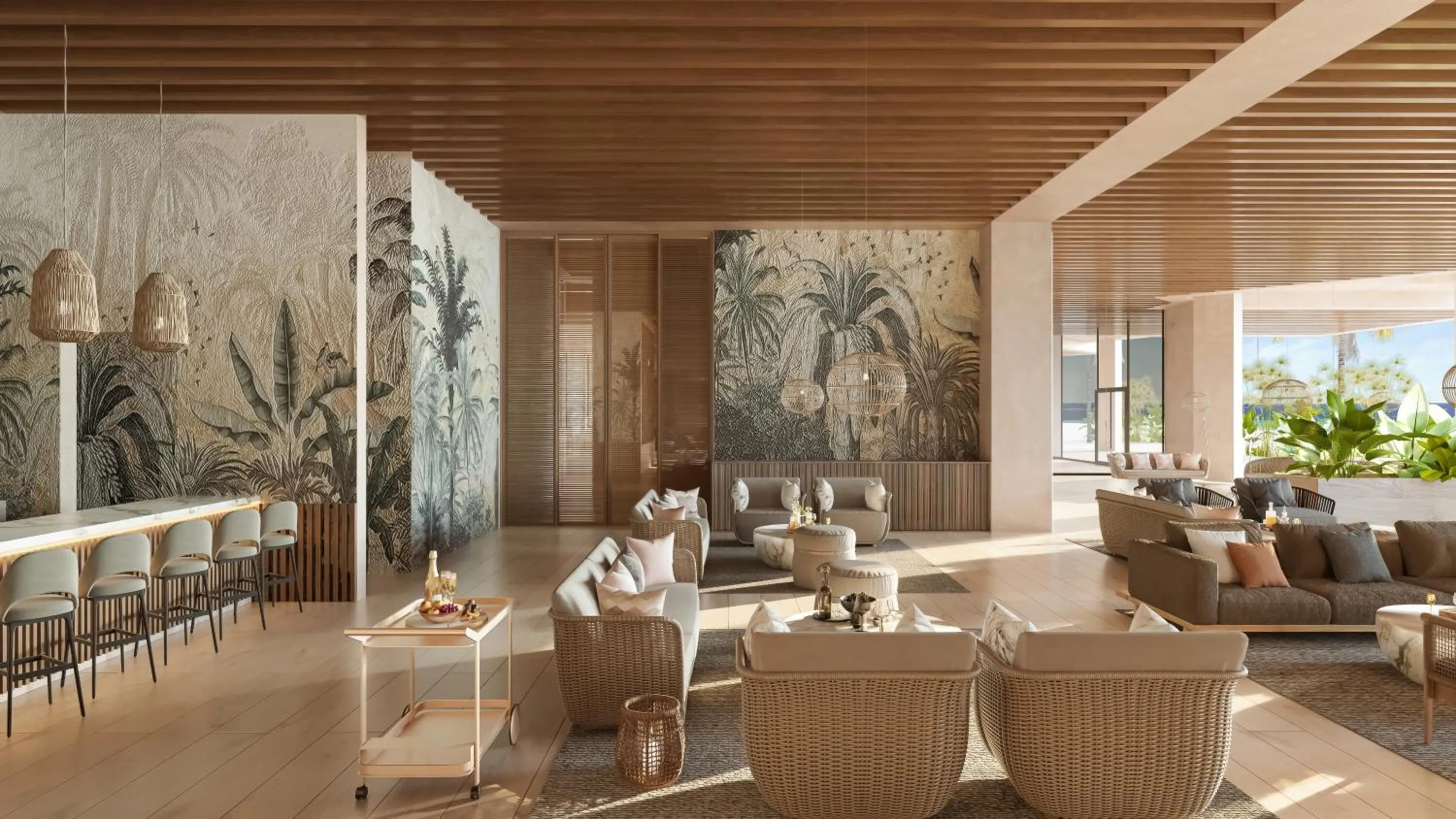 Living room, Restaurant/Places to Eat in Isla Mujeres Palace Resort - Couples Only - All Inclusive