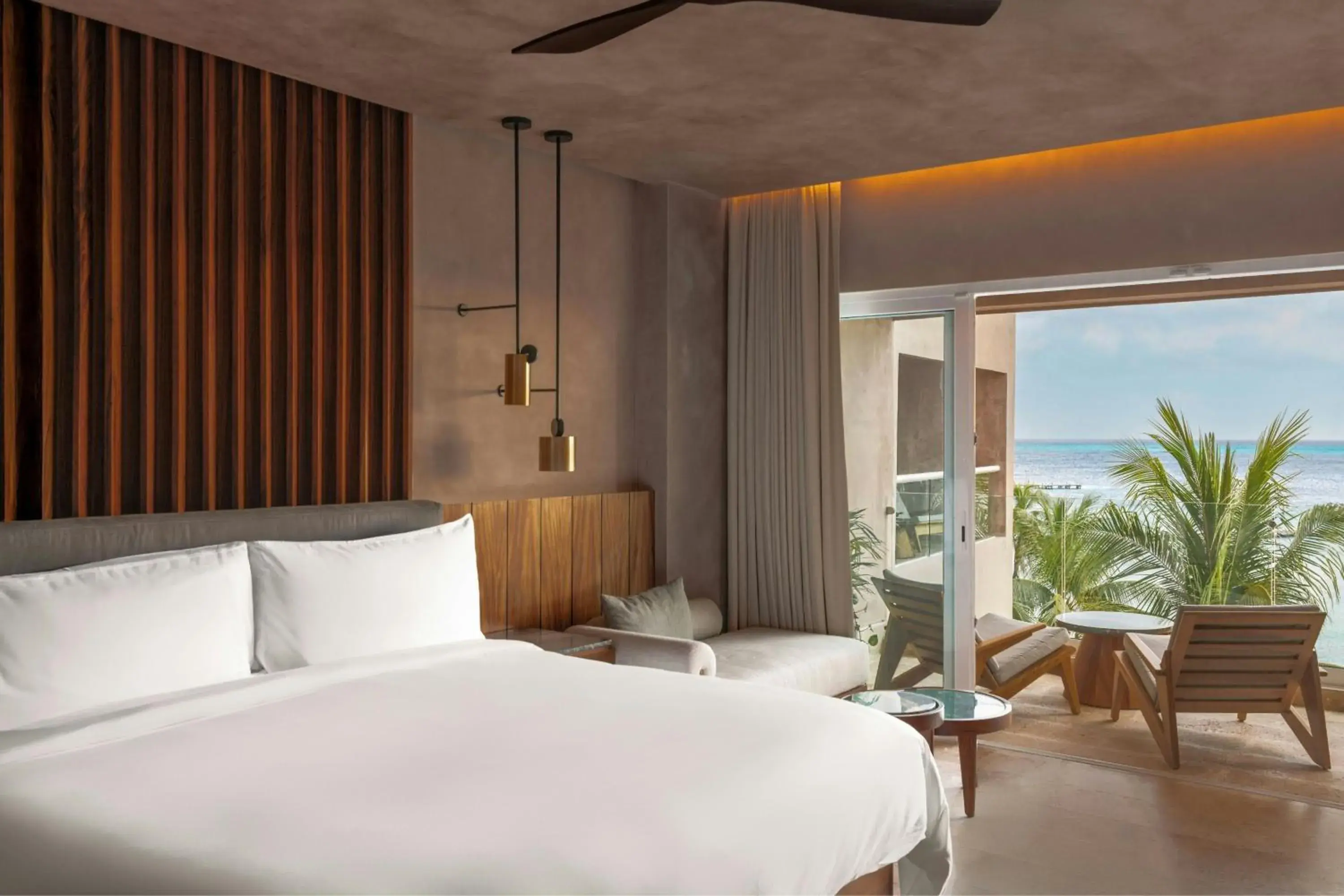 Deluxe Guest room, 1 King, Oceanfront, Balcony in Almare, a Luxury Collection Resort, Isla Mujeres Cancun, Adult All-Inclusive Deluxe Guest room, 1 King, Oceanfront, Balcony in Almare, a Luxury Collection Resort, Isla Mujeres Cancun, Adult All-Inclusive