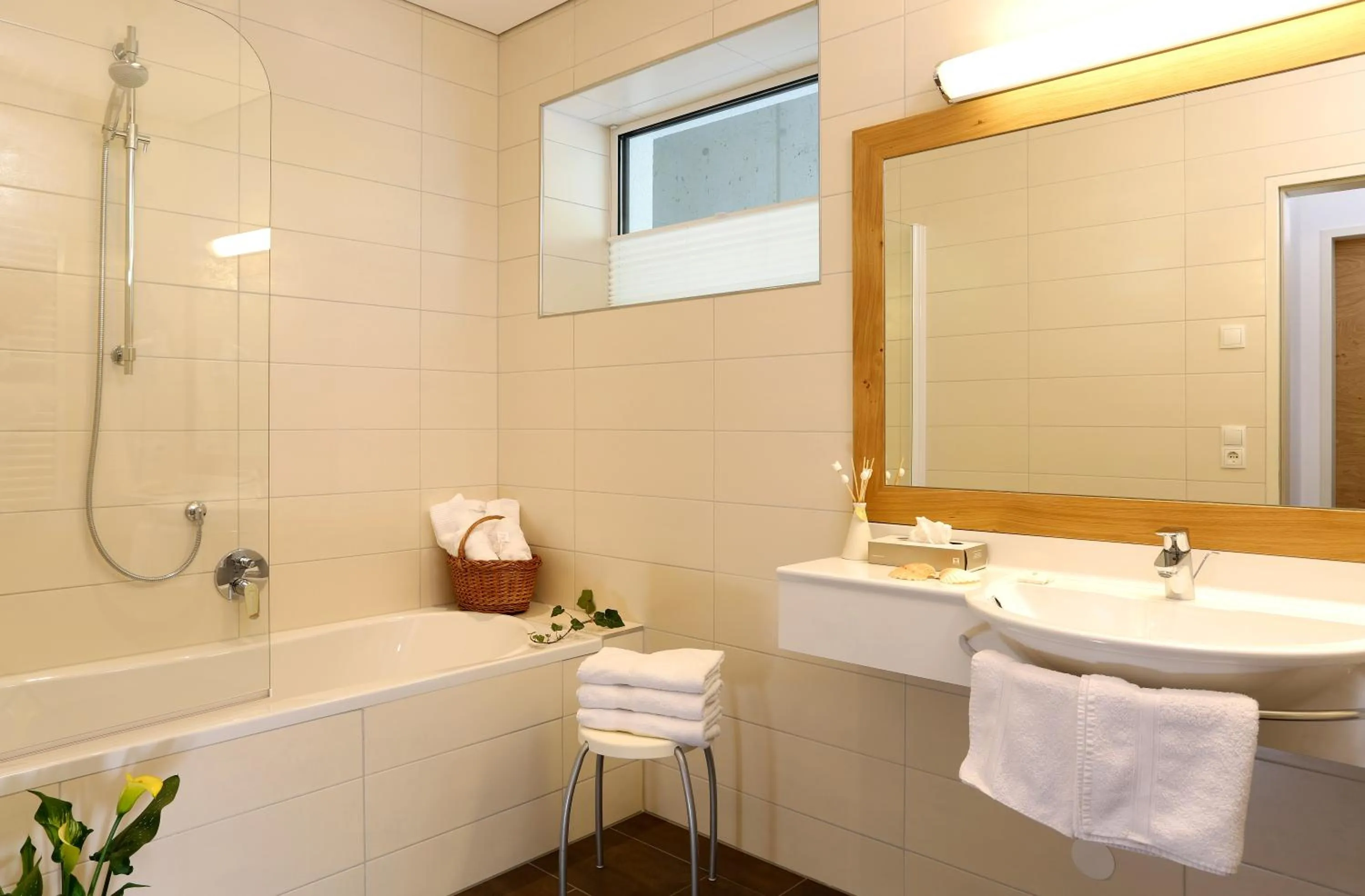 Bathroom in Aparthotel Rubinius