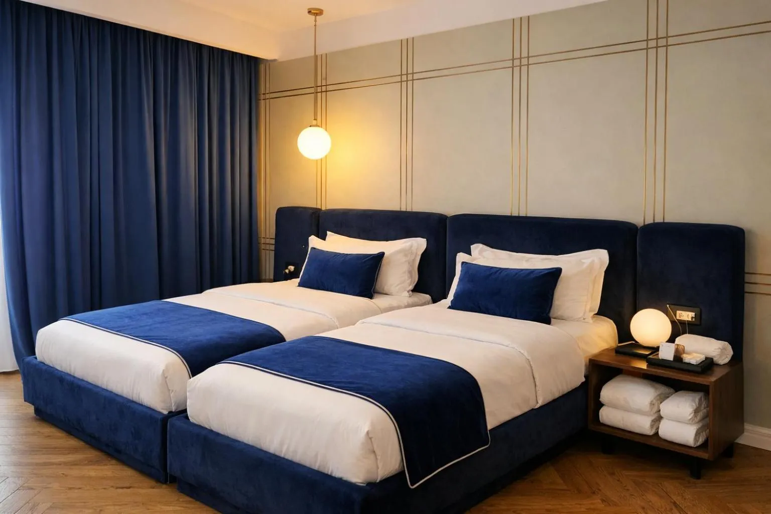 Bed in Alla Gondola Hotel & SPA Tirana