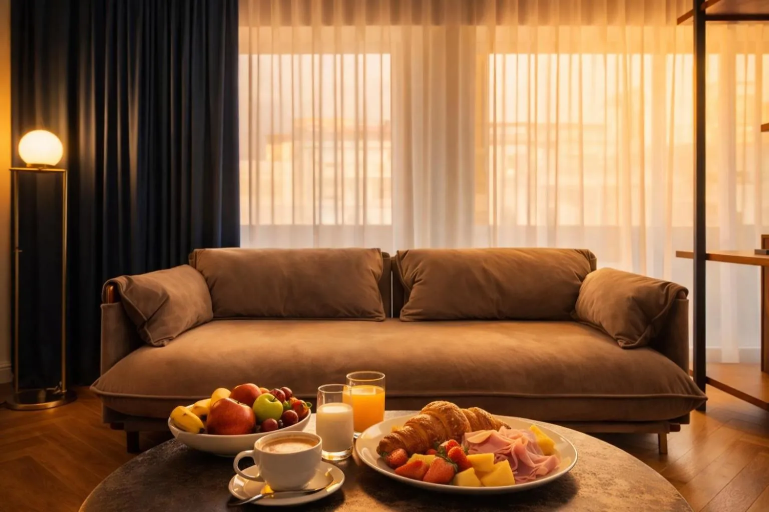 Living room in Alla Gondola Hotel & SPA Tirana