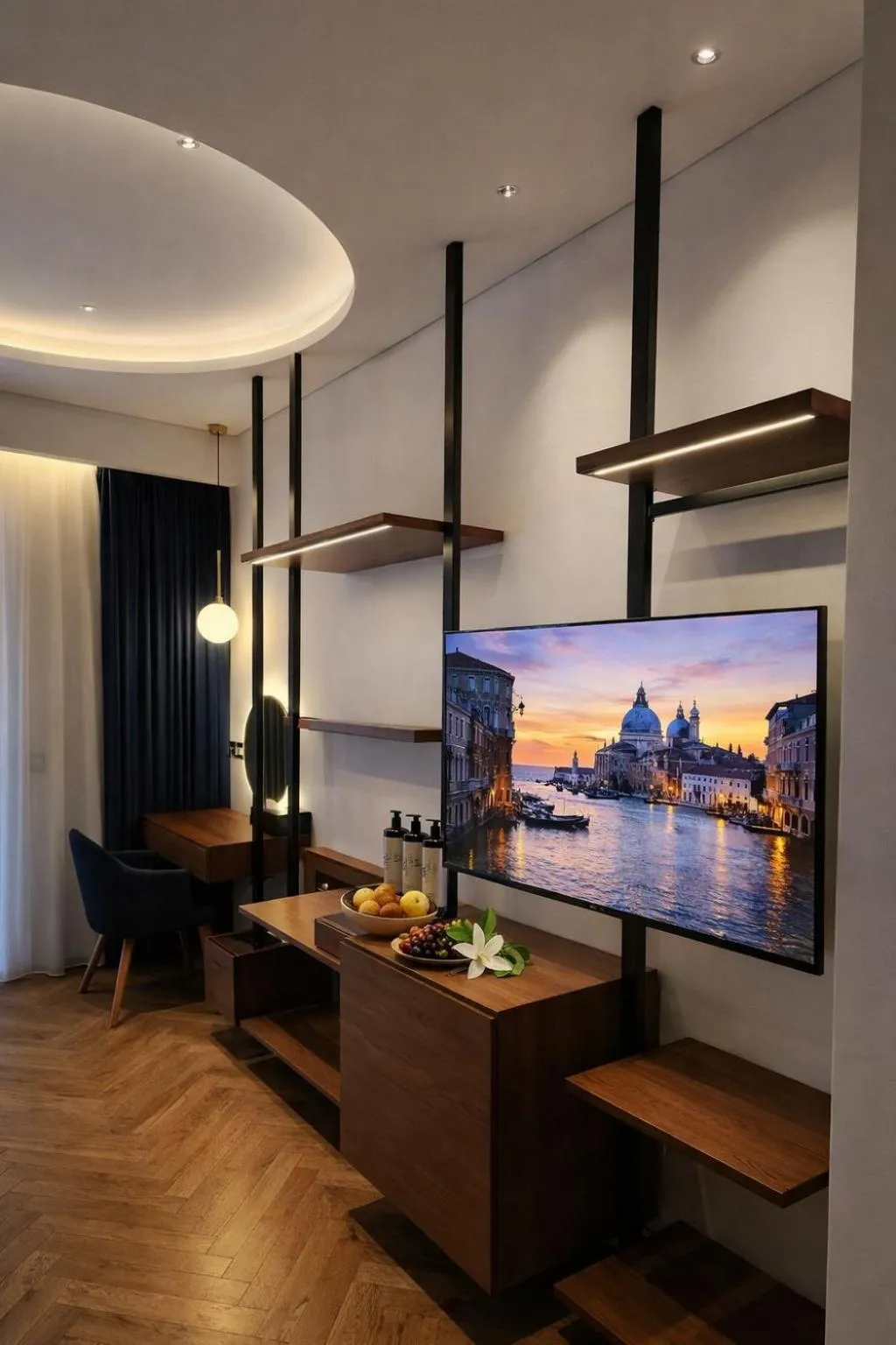 TV and multimedia in Alla Gondola Hotel & SPA Tirana