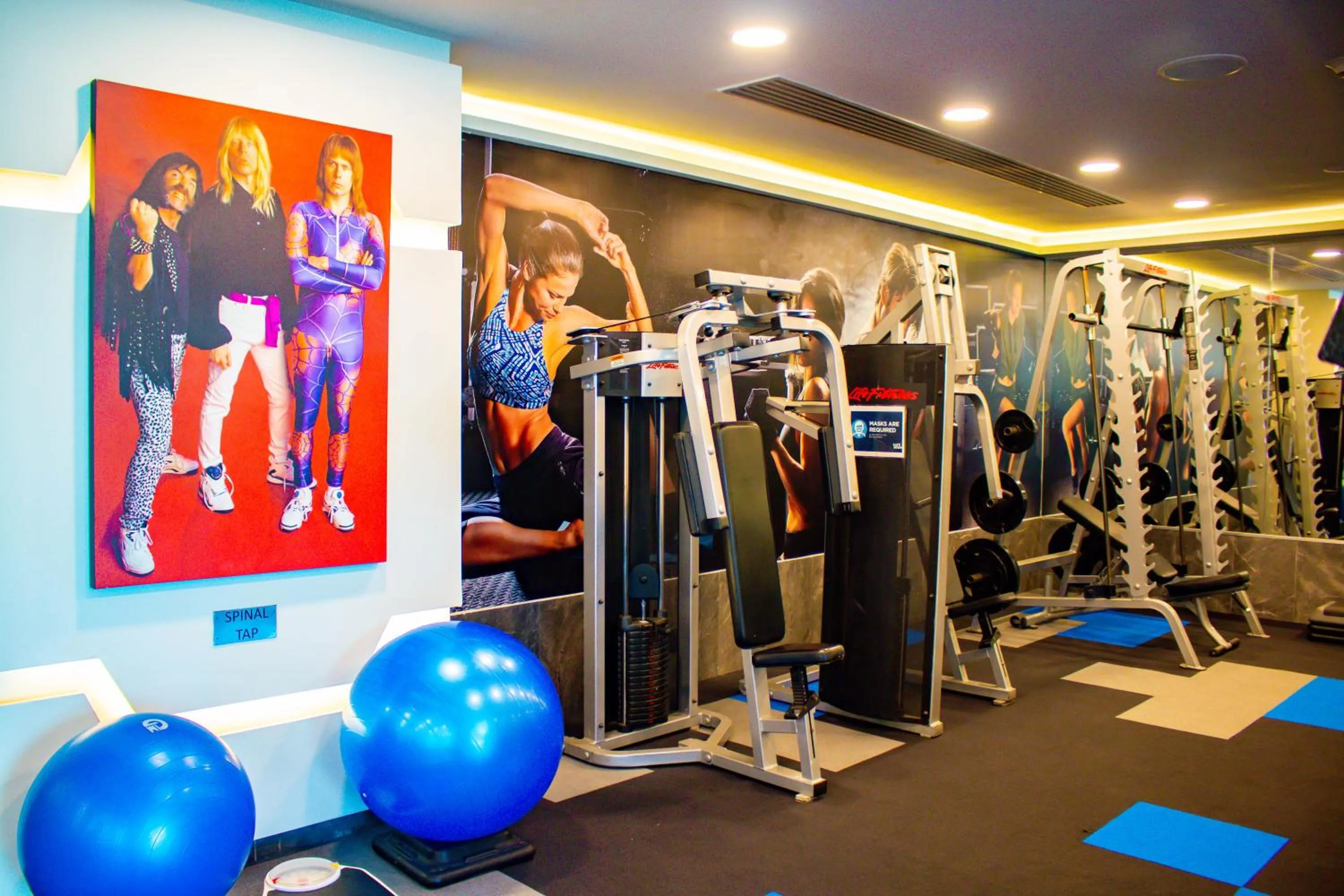 Fitness centre/facilities in Hard Rock Hotel Vallarta All Inclusive