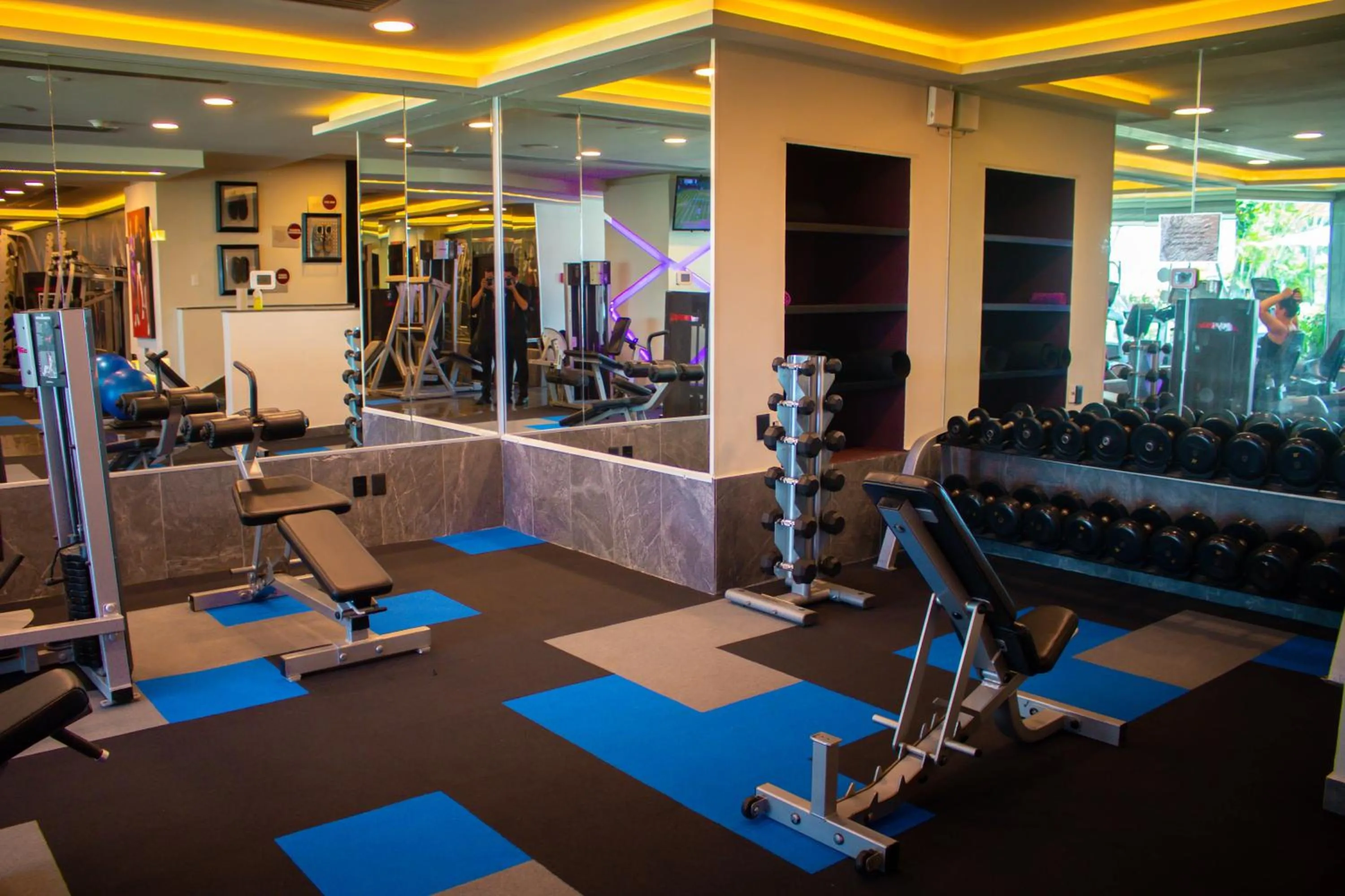 Fitness centre/facilities in Hard Rock Hotel Vallarta All Inclusive