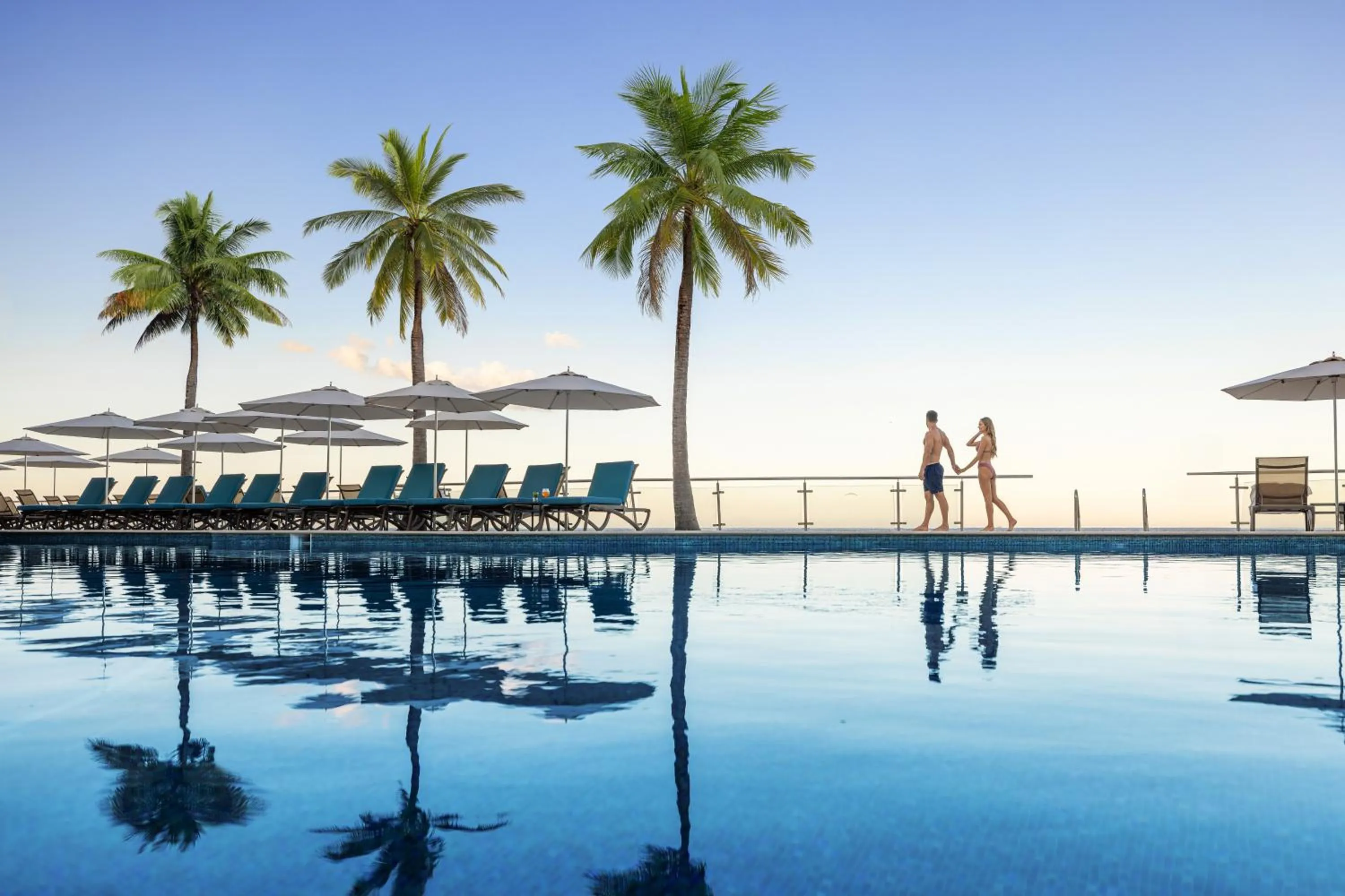 Swimming pool in Cozumel Palace-All Inclusive