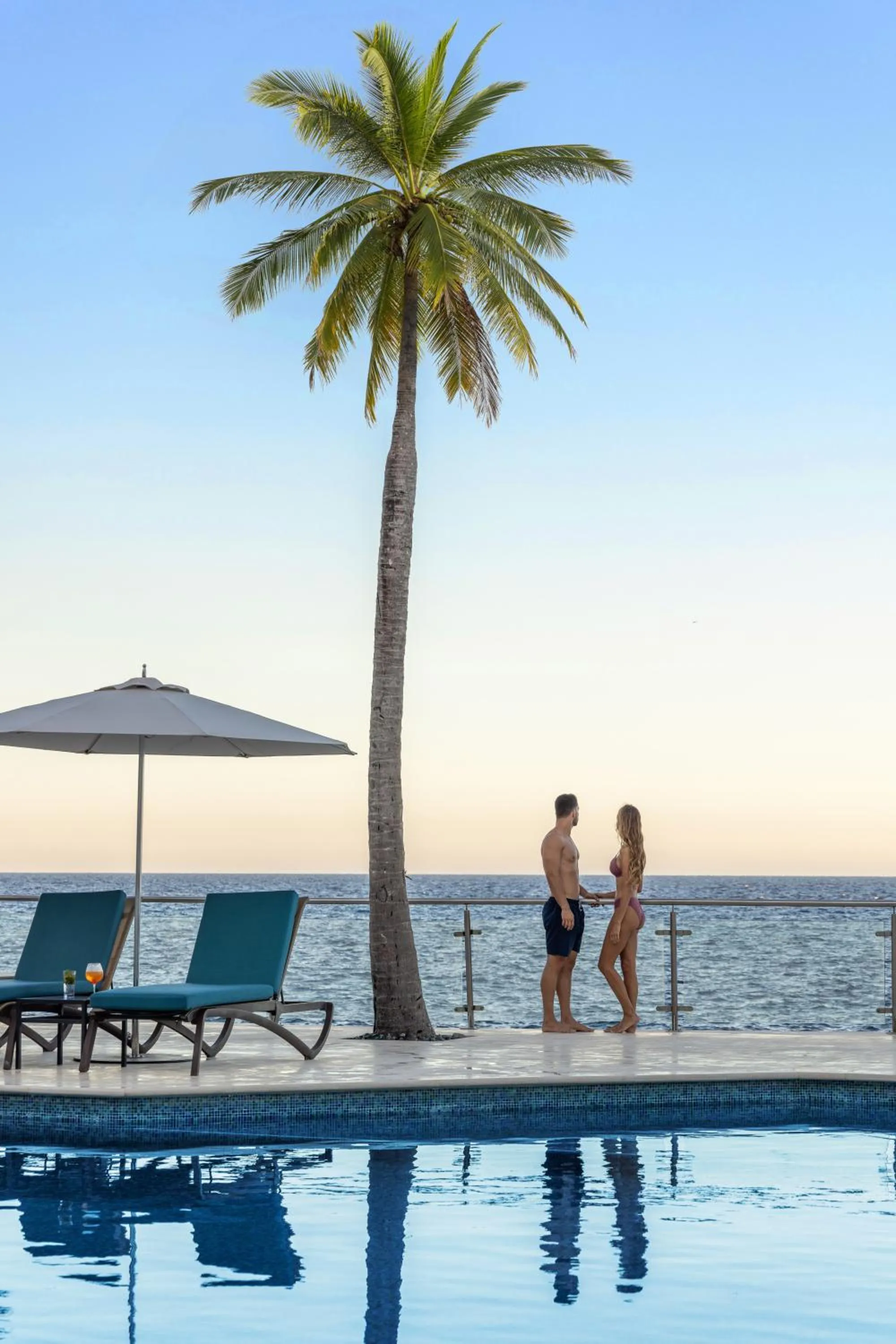 Swimming pool in Cozumel Palace-All Inclusive