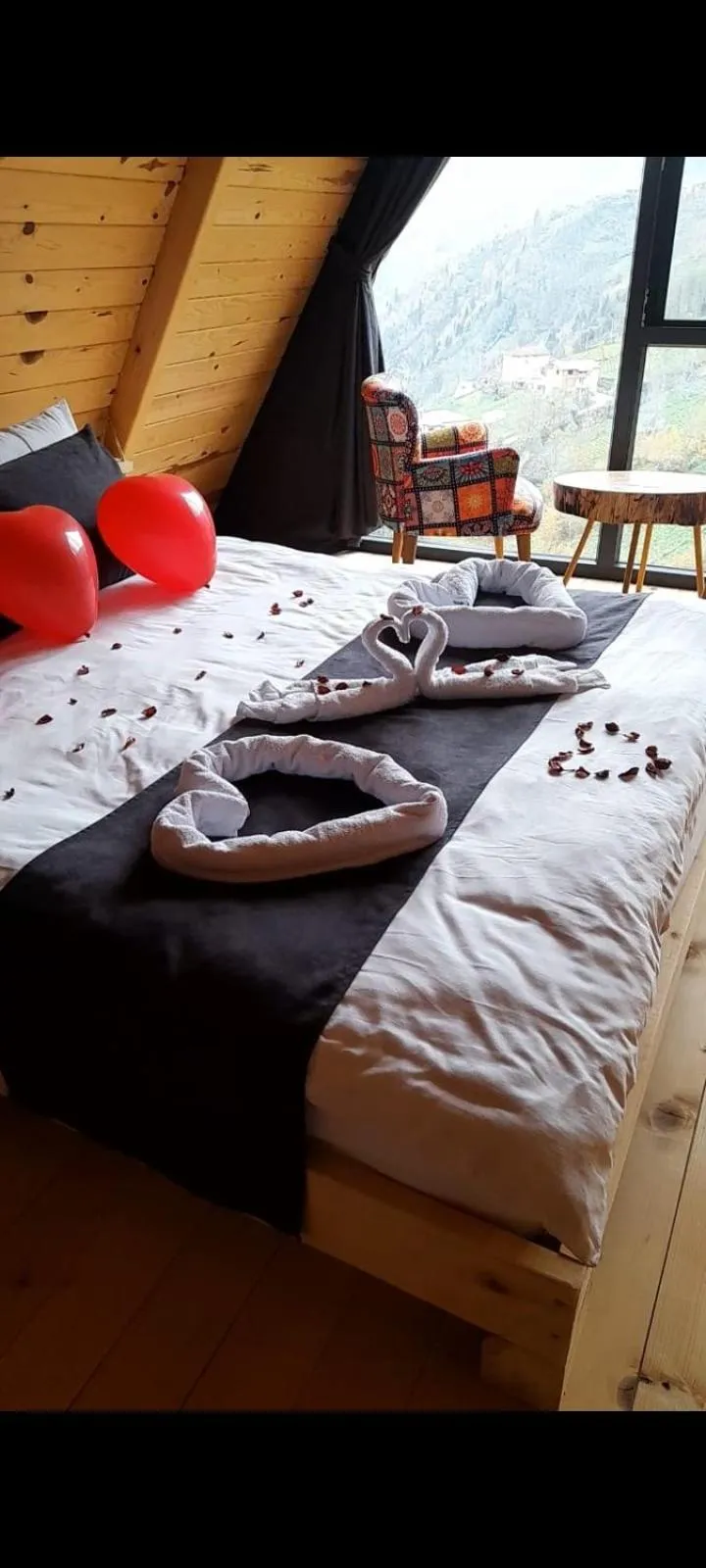 Bed in Ekakta bungalov