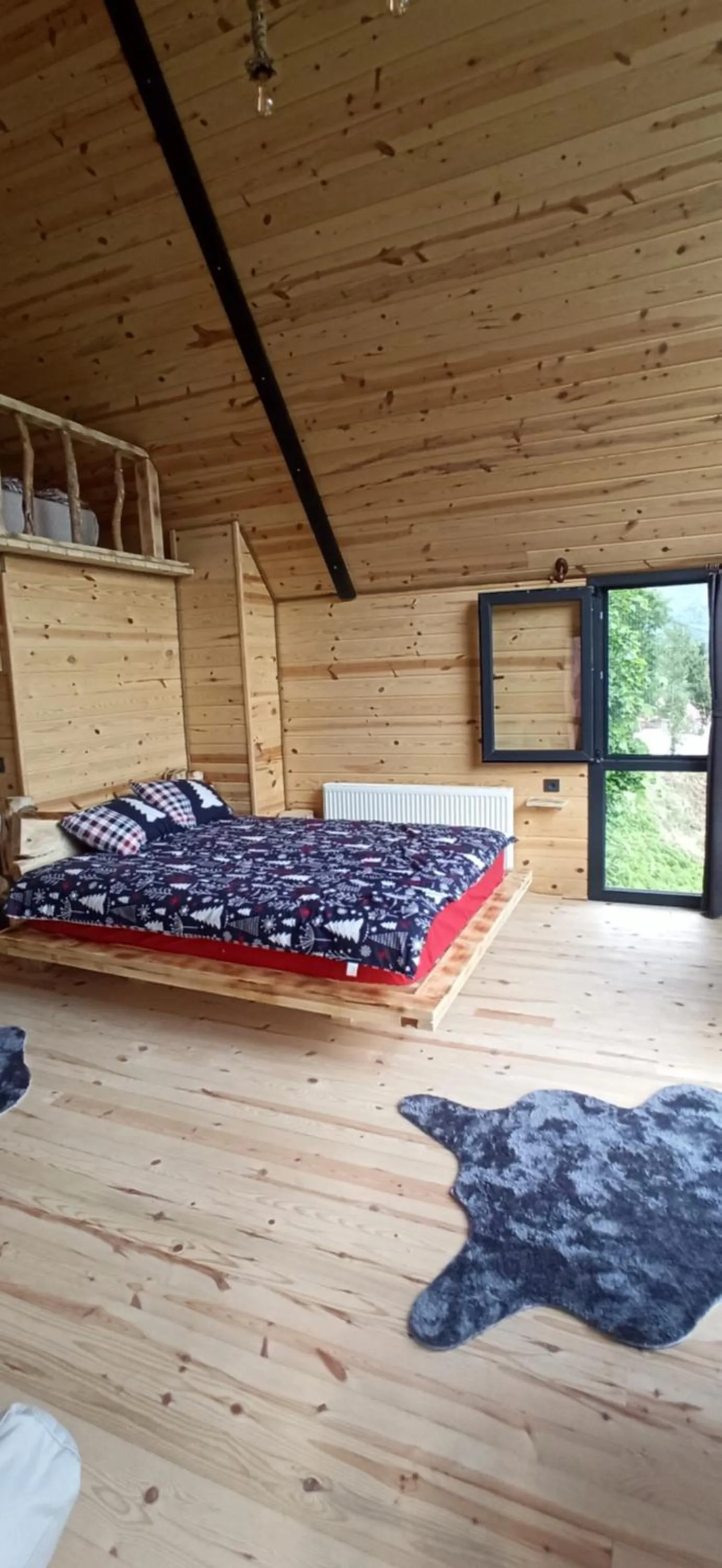 Bed in Ekakta bungalov