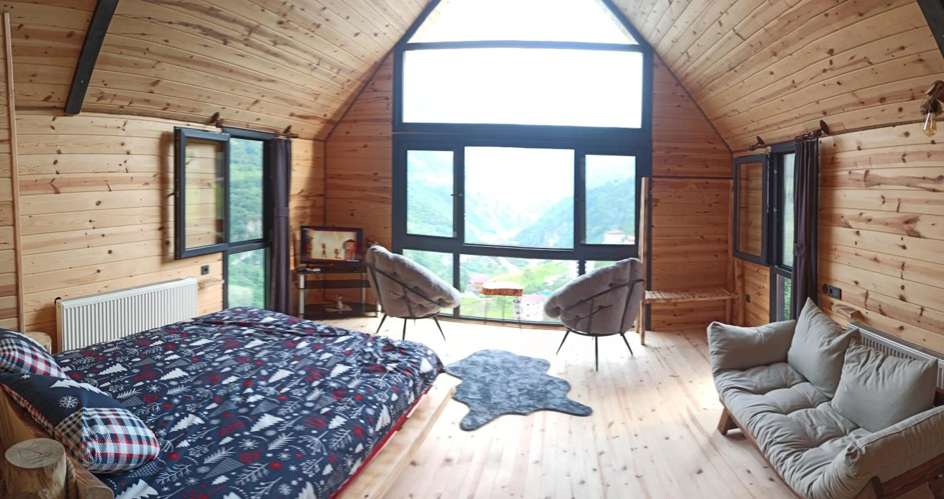 Bed in Ekakta bungalov