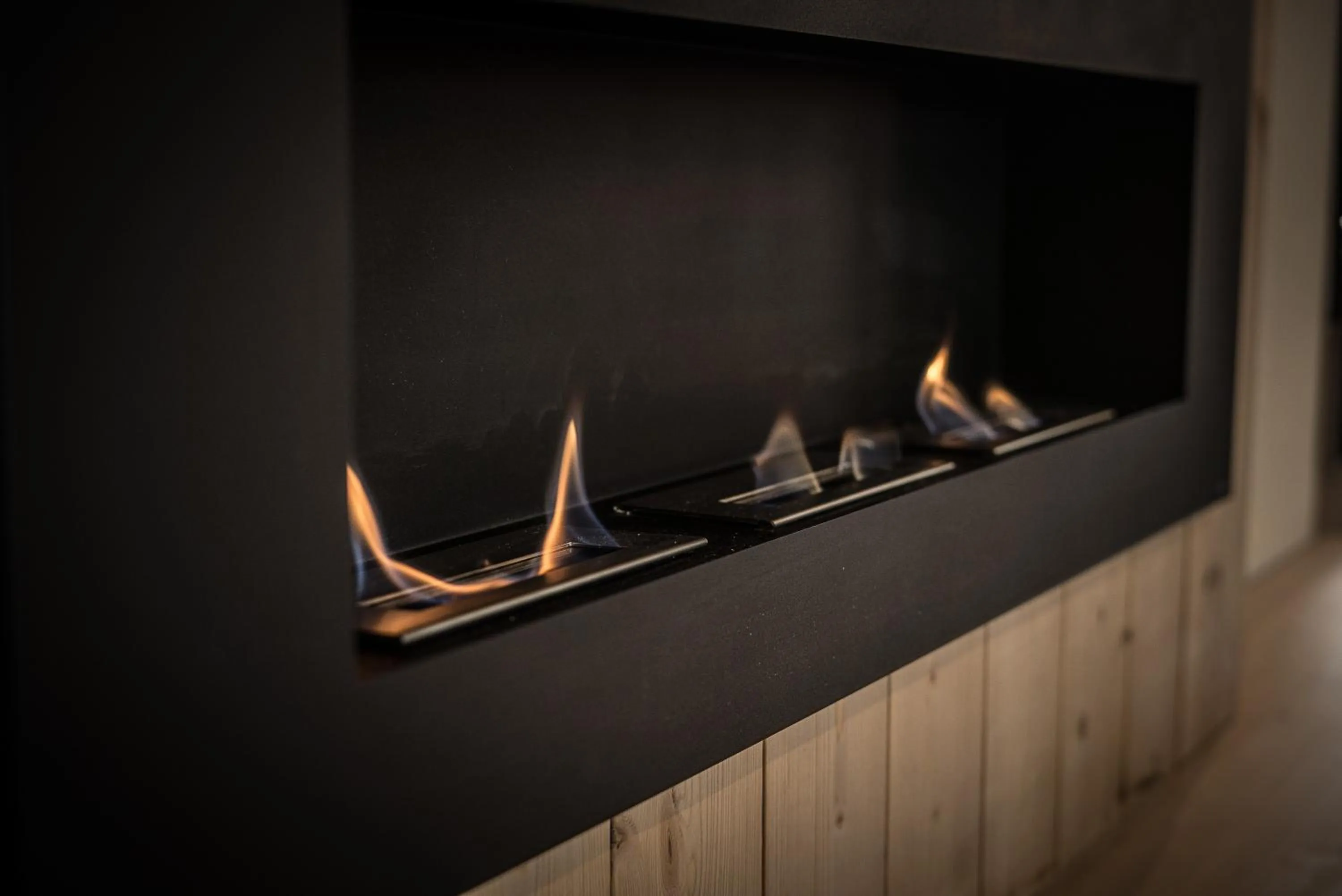 fireplace in Lobogo Resort