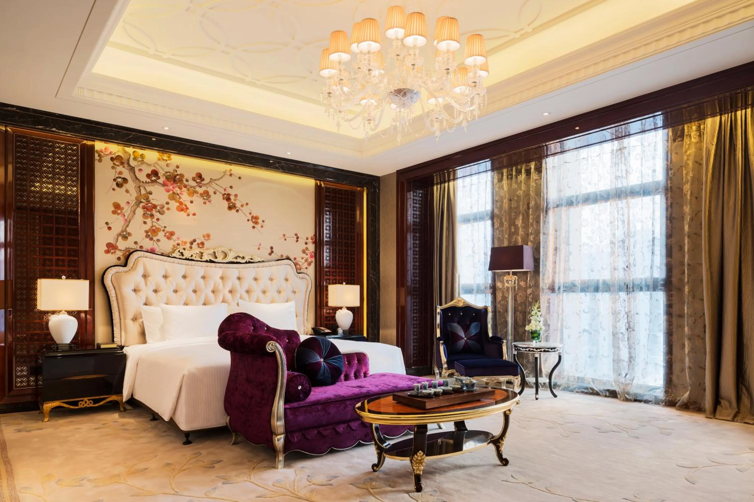 Bed in Wanda Realm Nanjing