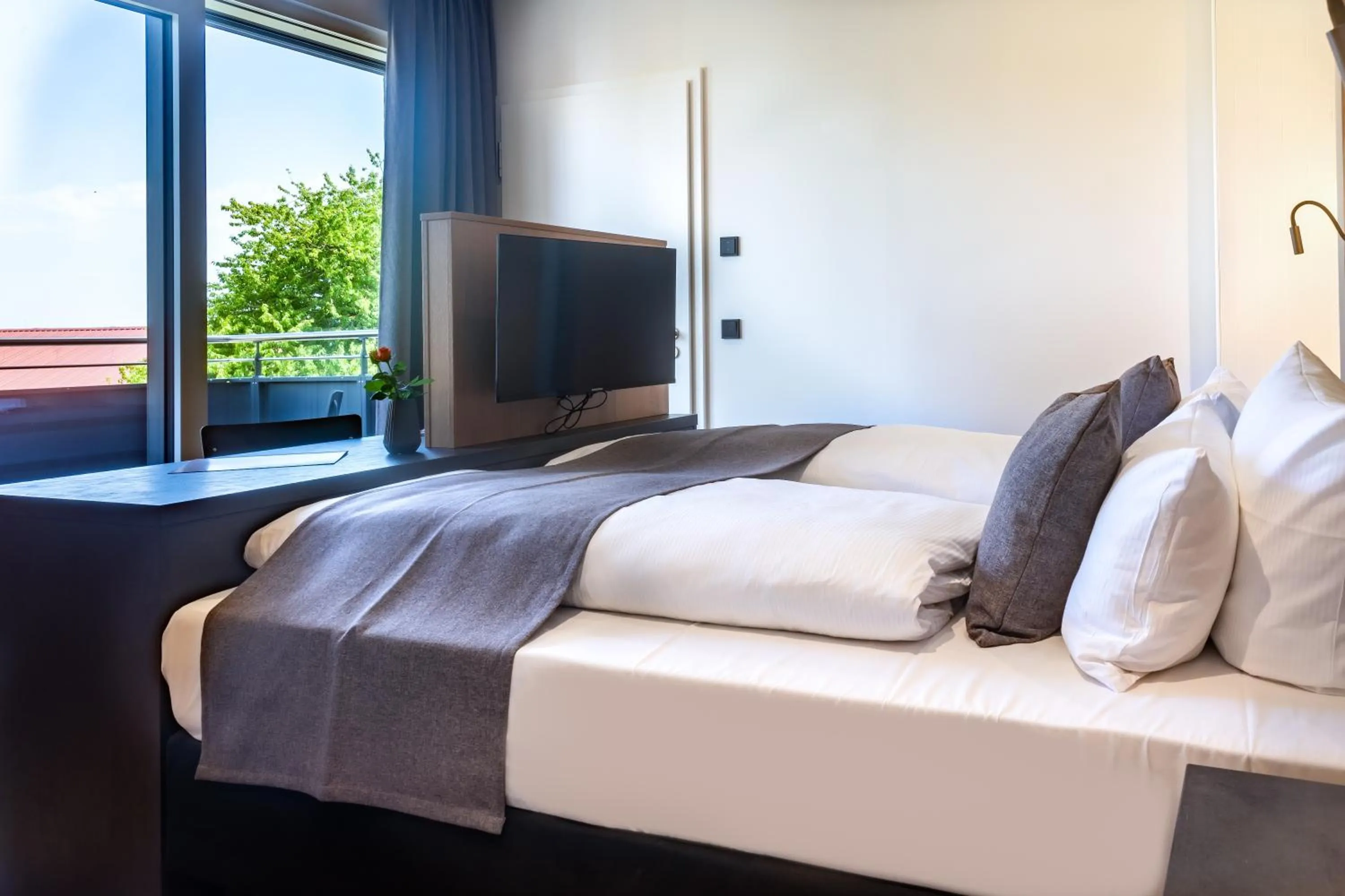 Bed in Burgau Hotel Sonnenhof