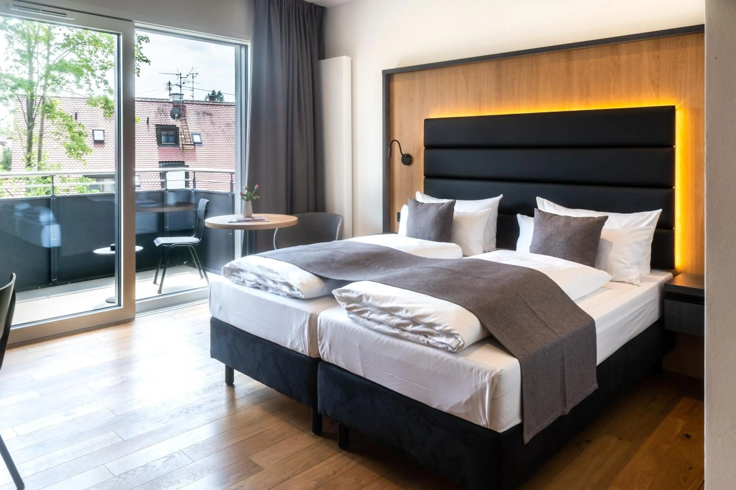 Bed in Burgau Hotel Sonnenhof