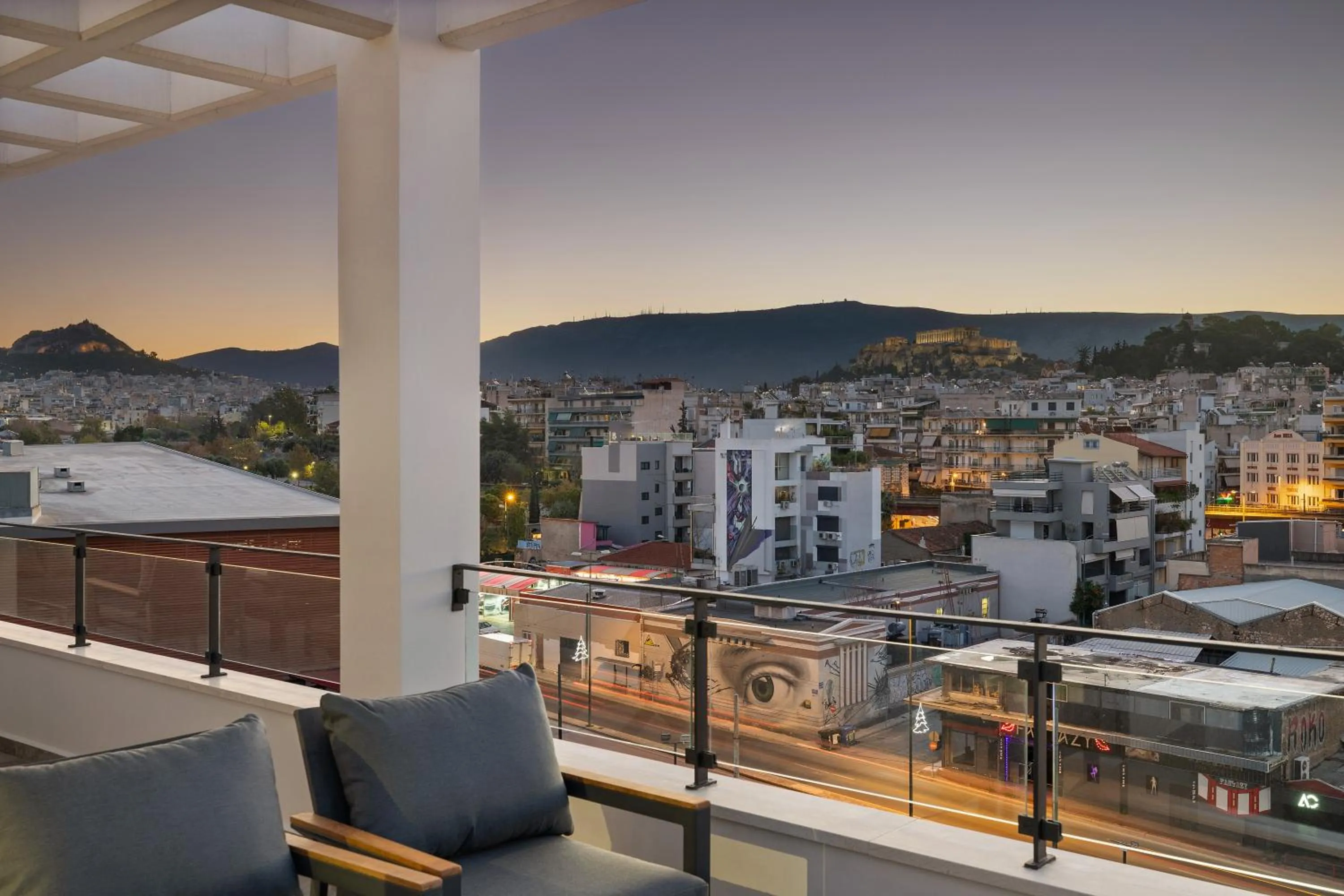 Balcony/Terrace in ATHENIAN VIEW LOFT
