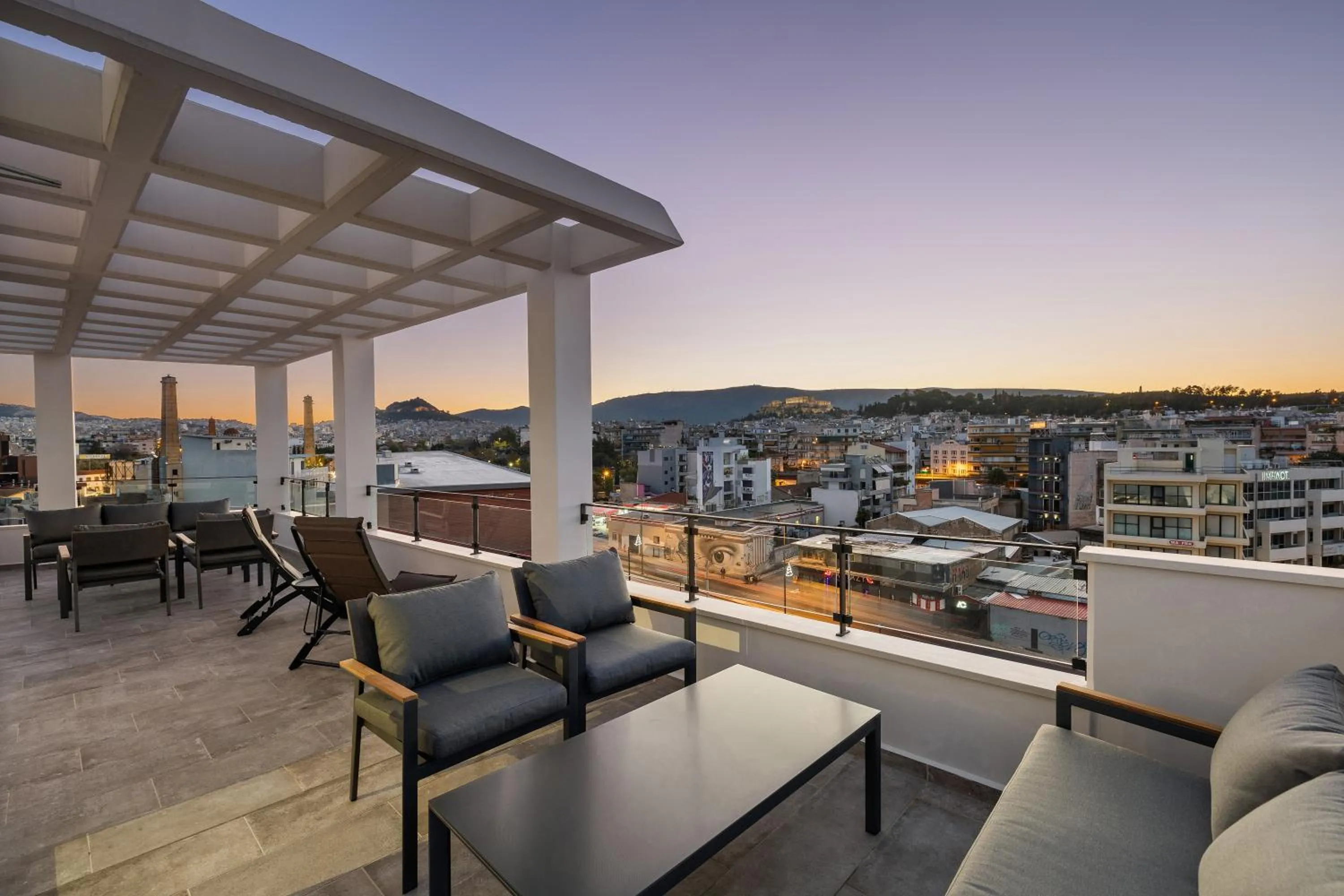 Balcony/Terrace in ATHENIAN VIEW LOFT