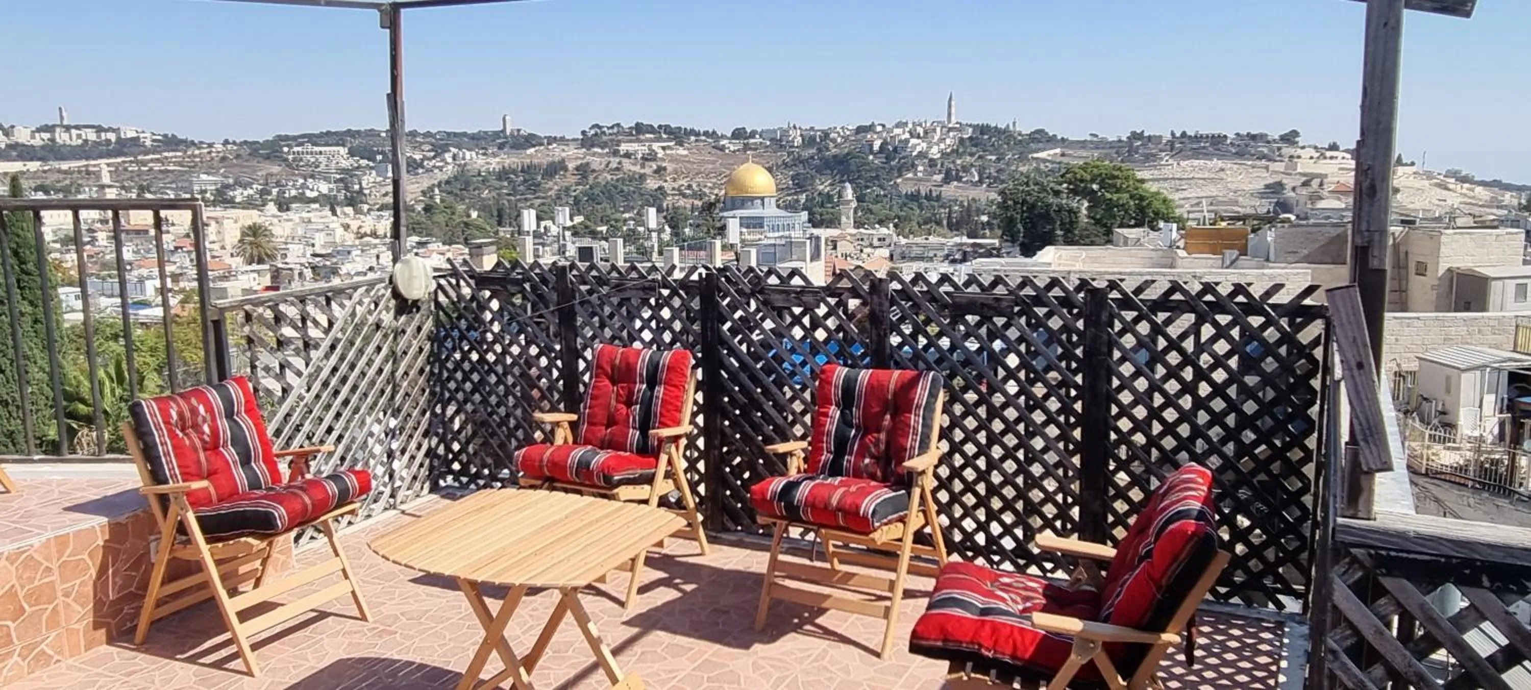 Balcony/Terrace in New Citadel Hostel