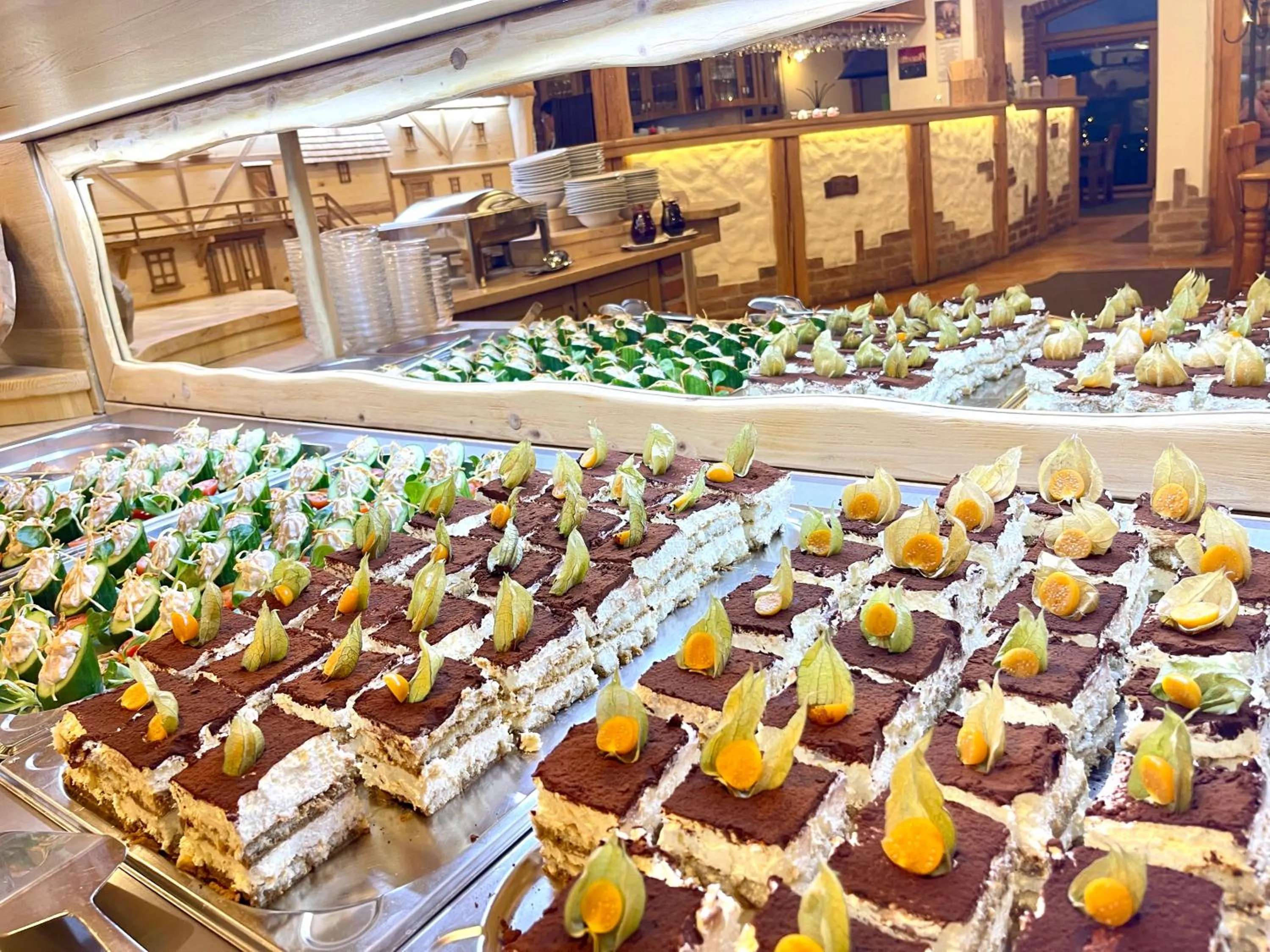 Breakfast in Hotel Podlesí