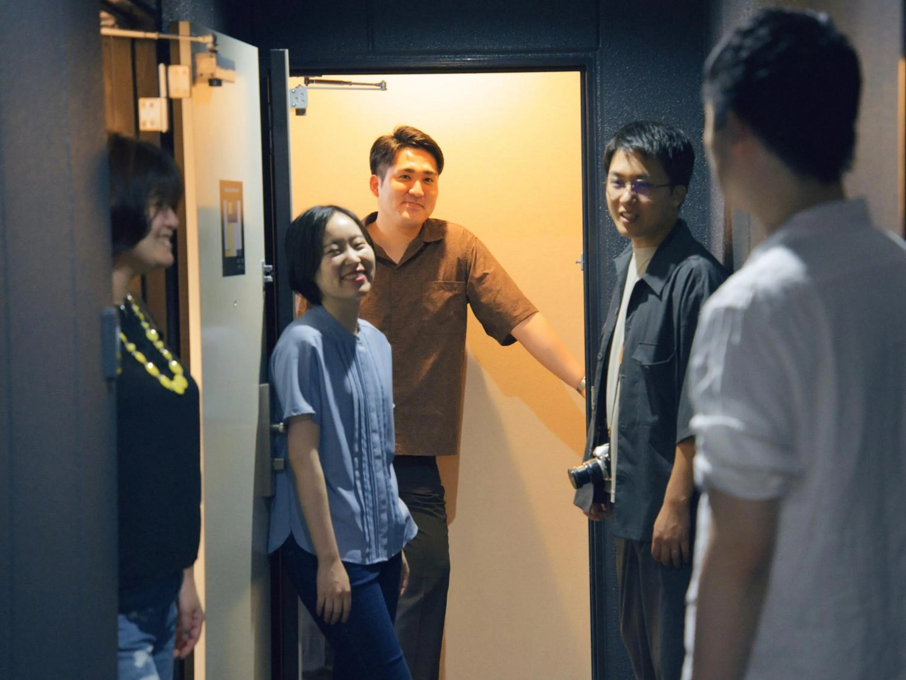 Four Rooms on the Same Floor in WELLSTAY Shinsekai Wakyo