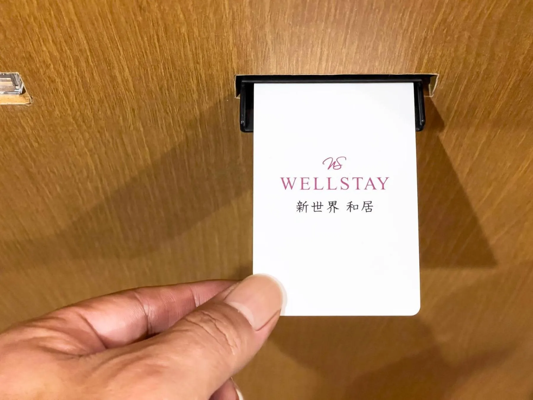 Photo of the whole room in WELLSTAY Shinsekai Wakyo