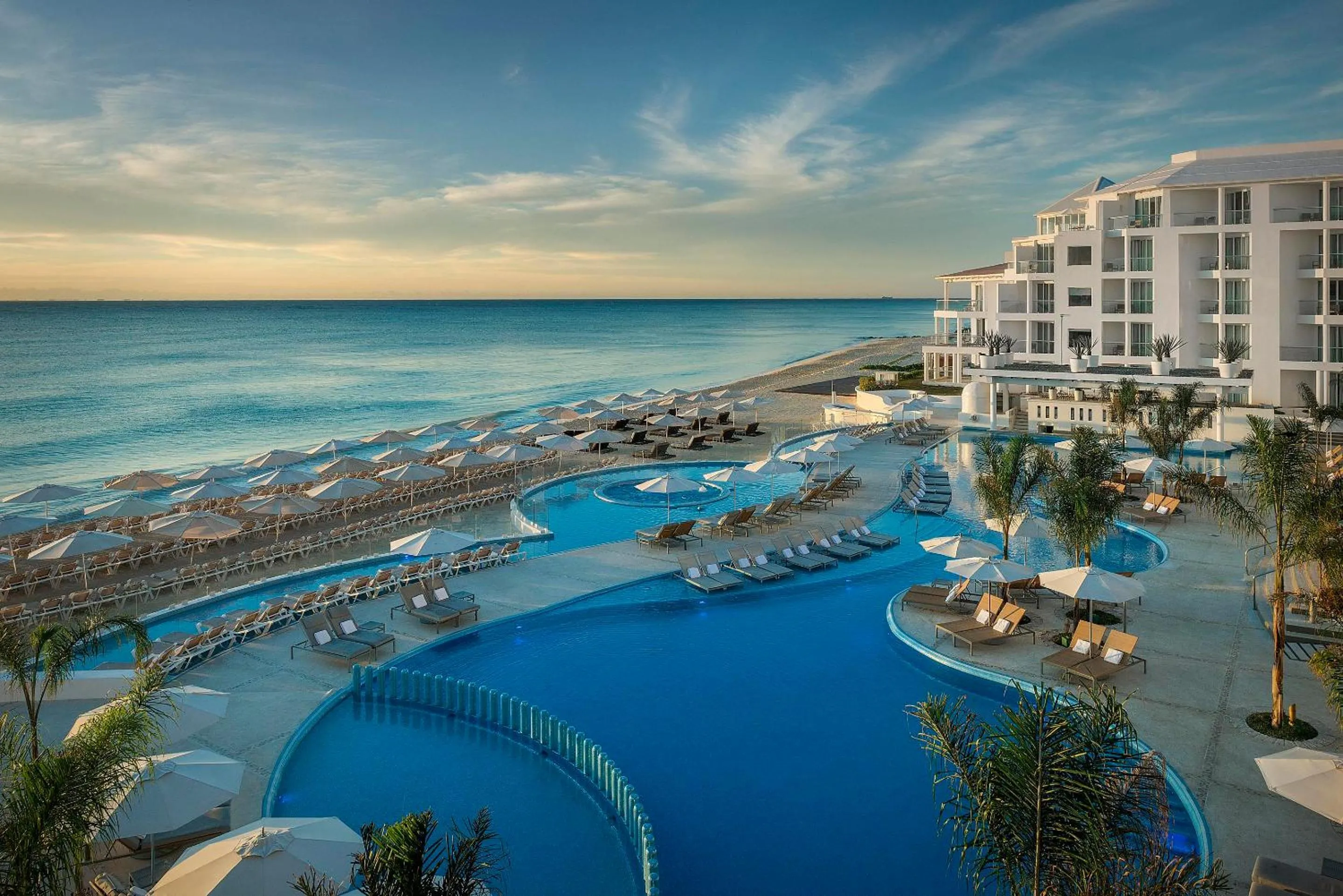 Pool view in Playacar Palace - All Inclusive