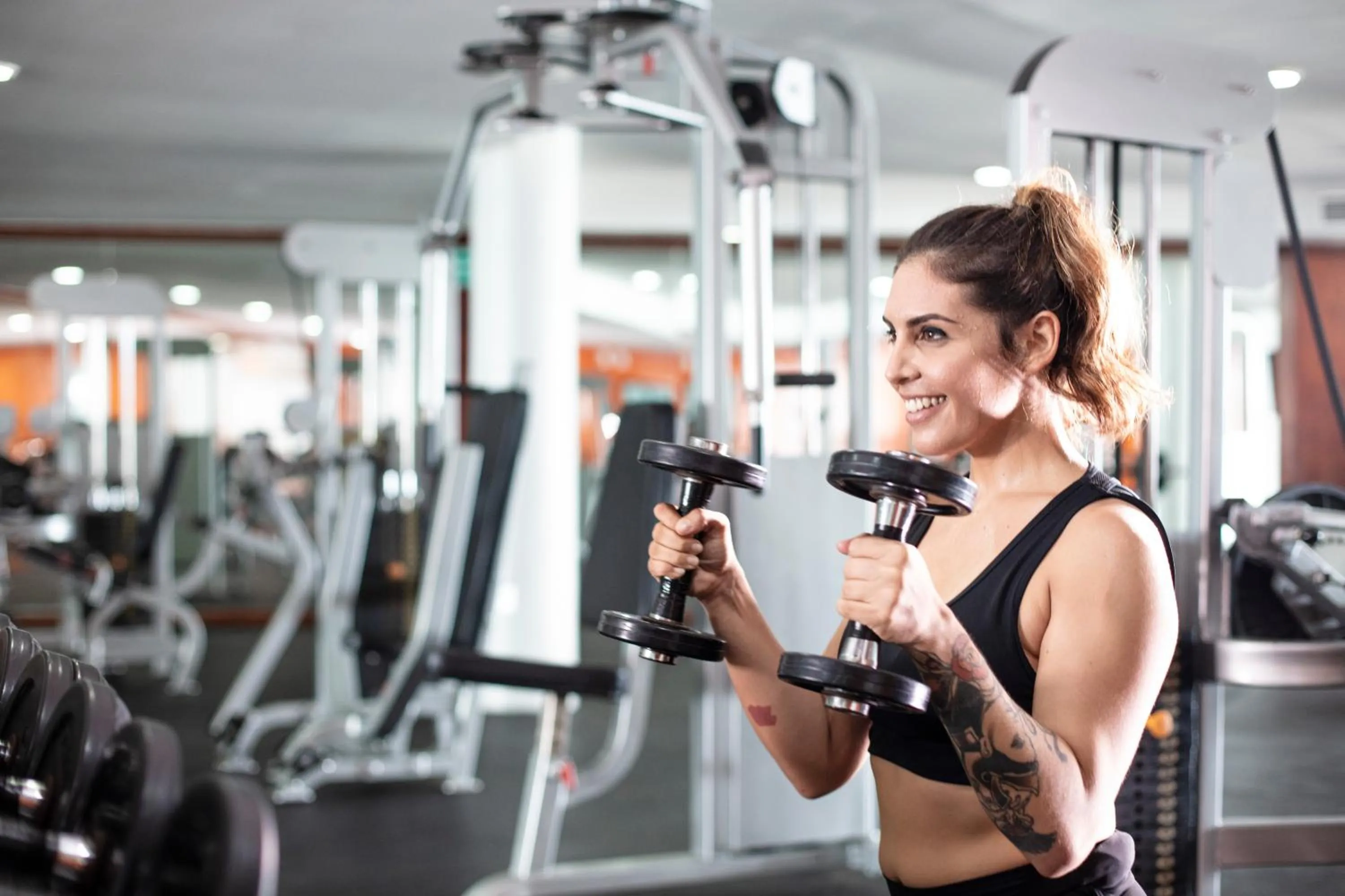 Fitness centre/facilities in Crown Paradise Club Cancun - All Inclusive