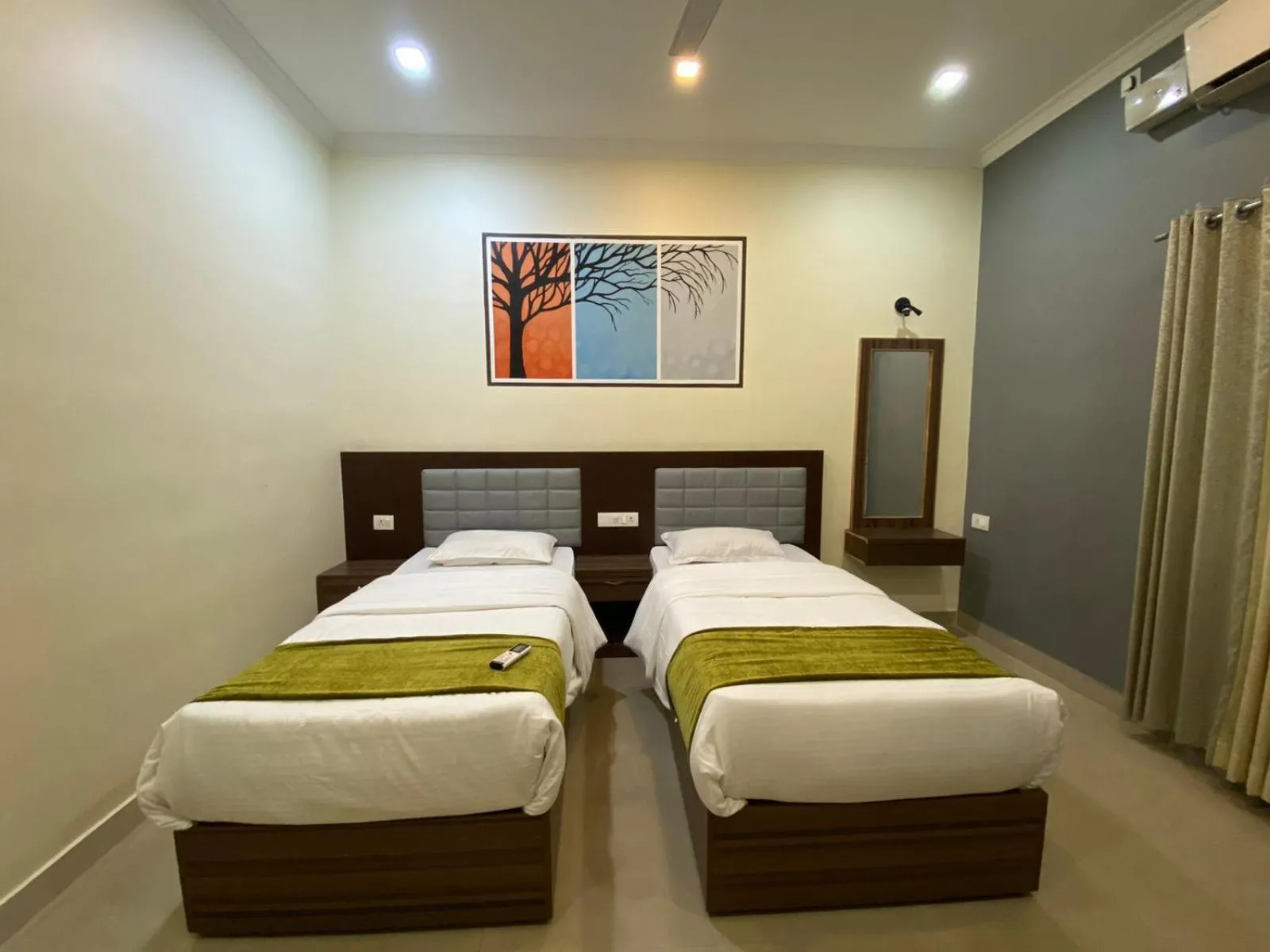 Bedroom, Bed in Muziris Manor Residency