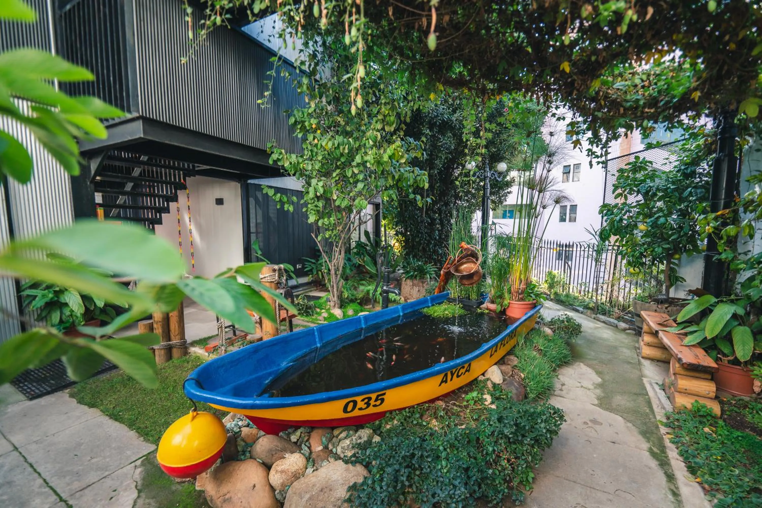 Garden in AYCA La Flora Hotel Boutique