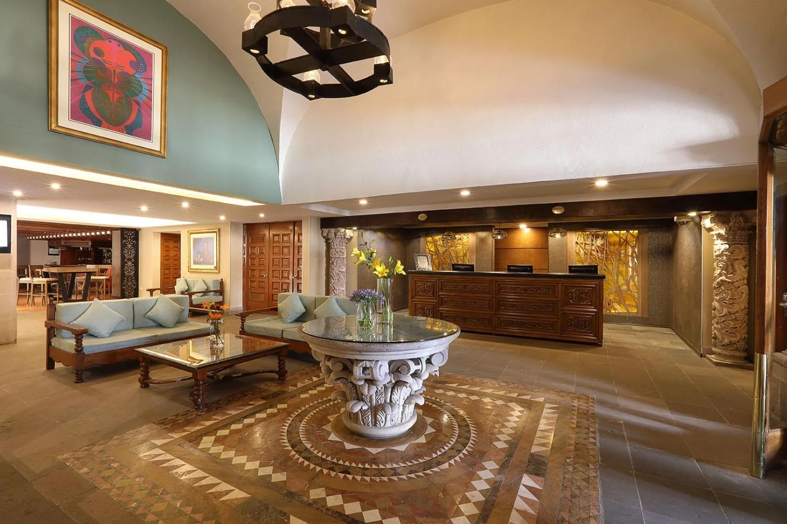 Lobby or reception in Emporio Zacatecas